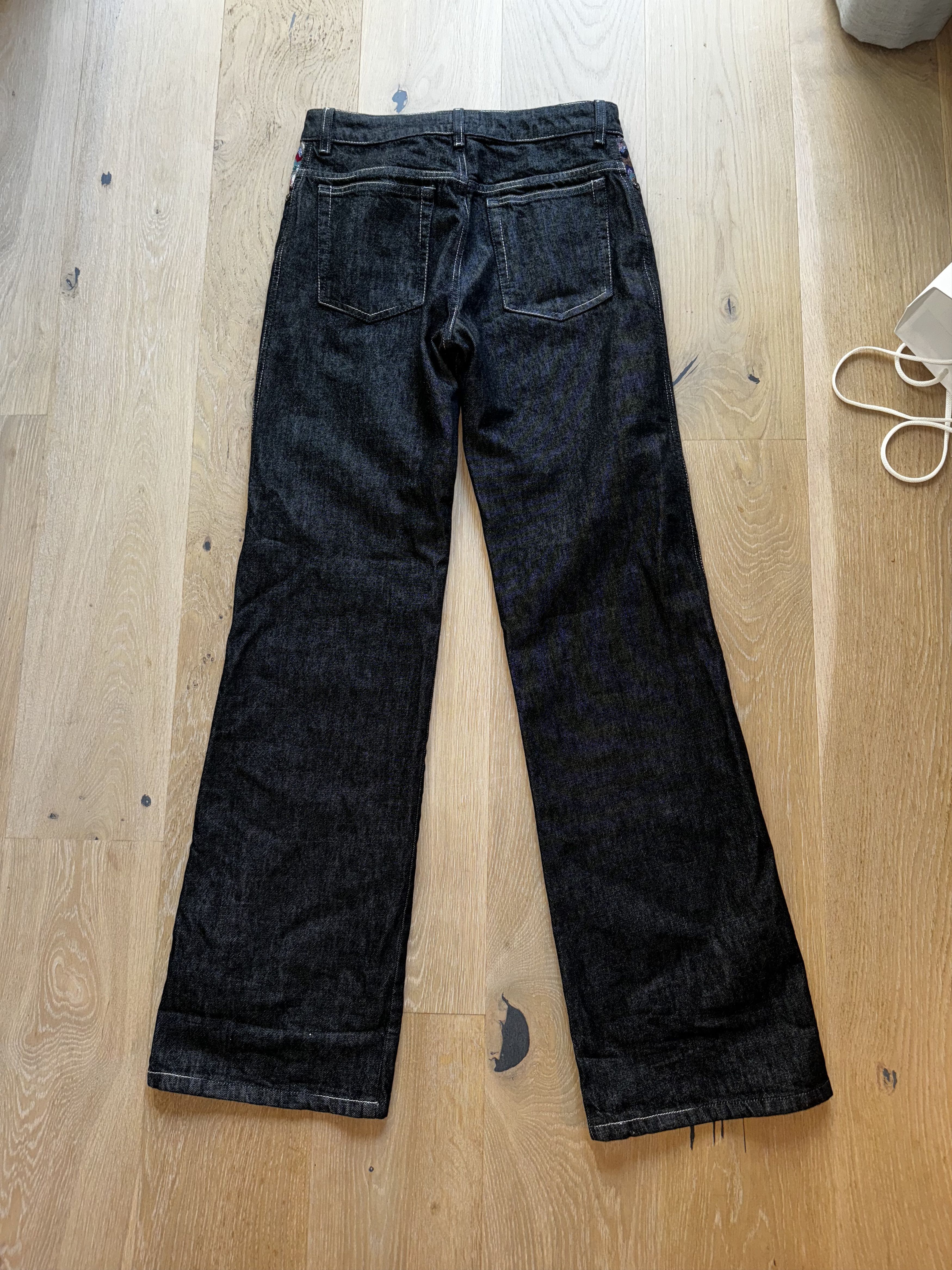 Missoni Missoni Straight Leg Jeans Size 31" - 7 Thumbnail