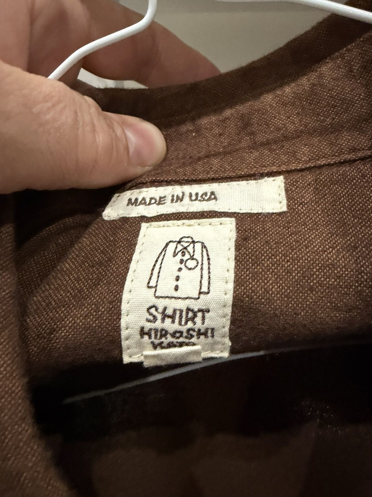 Hiroshi Kato Hiroshi Kato - The Ripper Shirt XL Brown Flannel Made in USA Size US XL / EU 56 / 4 - 3 Thumbnail