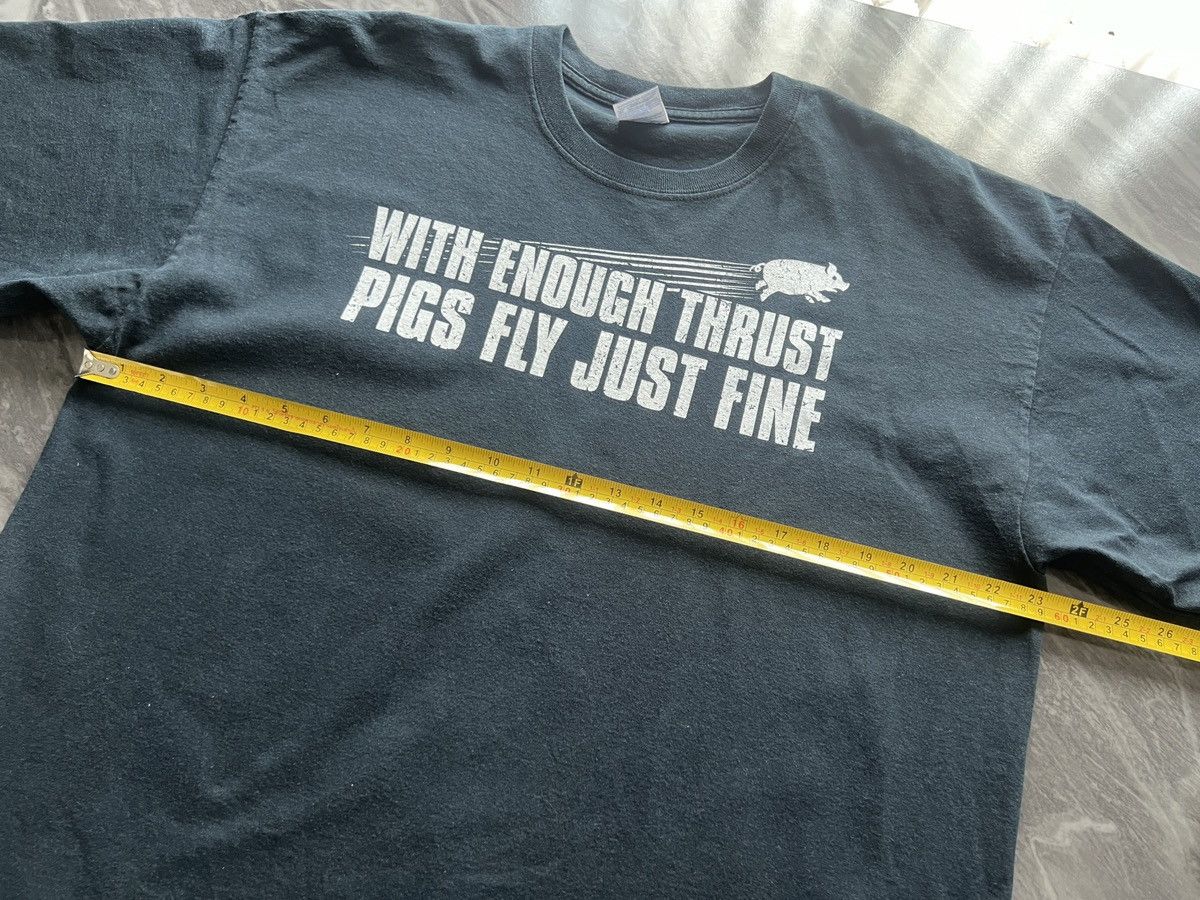 Other × Vintage When Enough Thrust Pigs Fly Just Fine ! Size US XL / EU 56 / 4 - 6 Thumbnail
