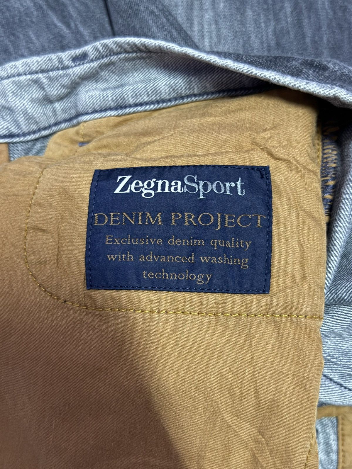 Ermenegildo Zegna Ermenegildo Zegna Sport Denim Project Smokey Wash Jeans Size US 29 - 19 Thumbnail