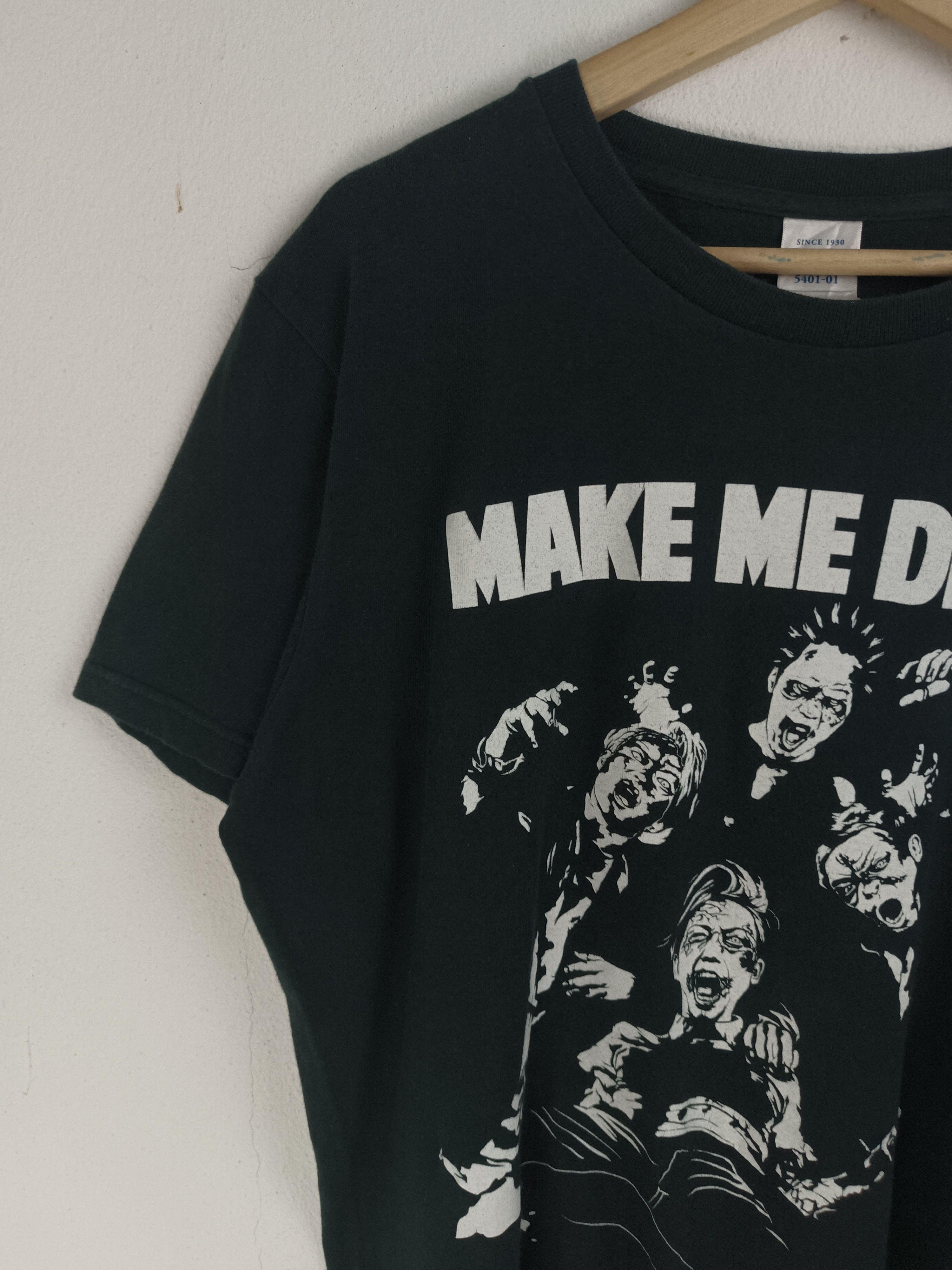 Band Tees VINTAGE SiM MAKE ME DEAD! JAPAN METAL crossfaith coldrain Size US L / EU 52-54 / 3 - 5 Thumbnail