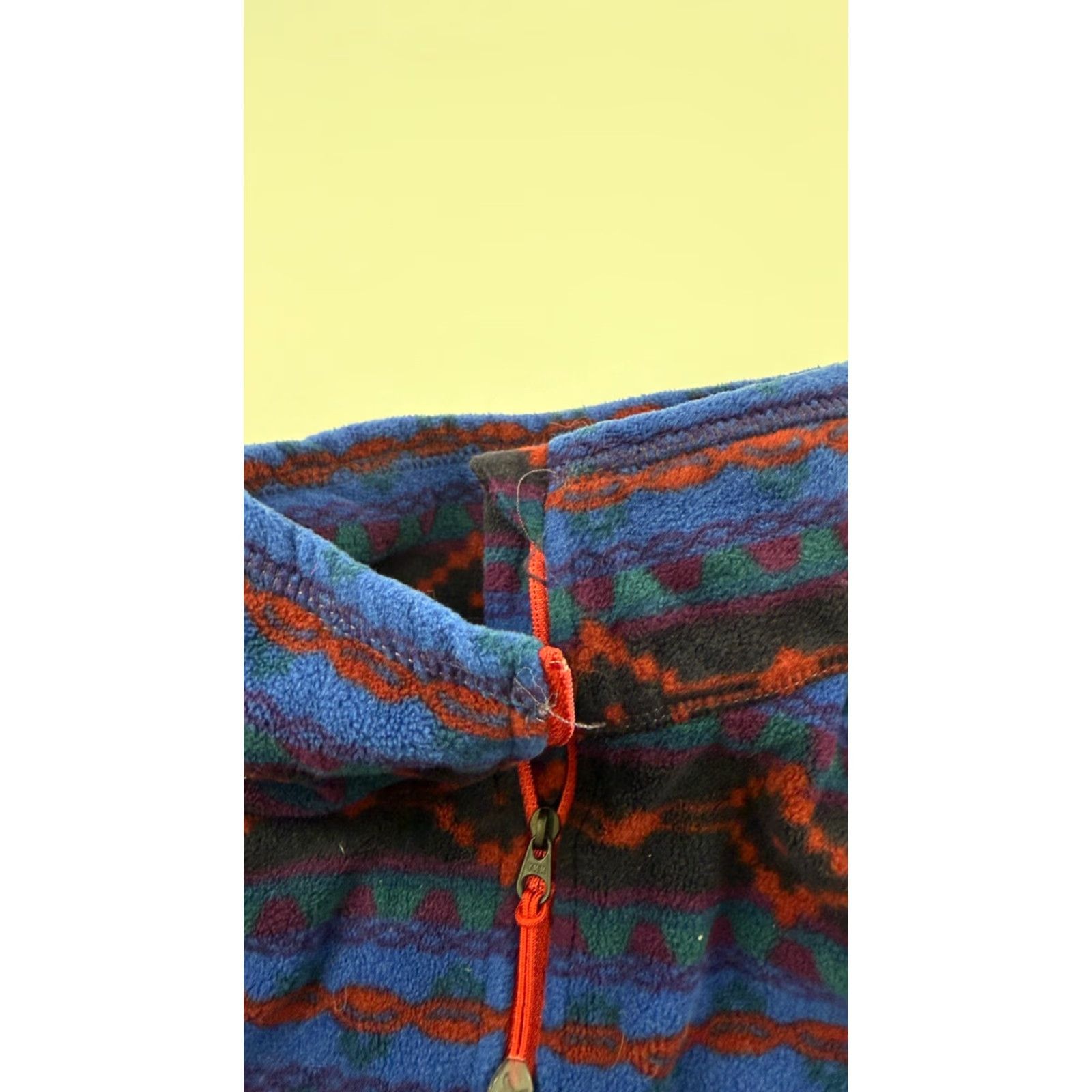 Eddie Bauer Eddie Bauer Jacket Womens Large Multicolor Fleece Aztec Southwestern 1/4 Zip Pullover Jacket Size L / US 10 / IT 46 - 5 Thumbnail