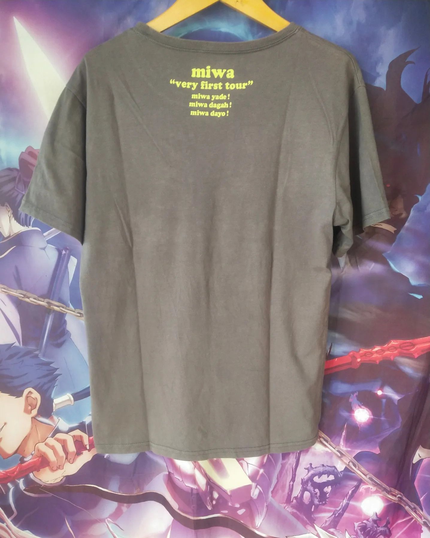 Band Tees Miwa Very First Tour Idol Singer Tee Japan Size US M / EU 48-50 / 2 - 3 Thumbnail