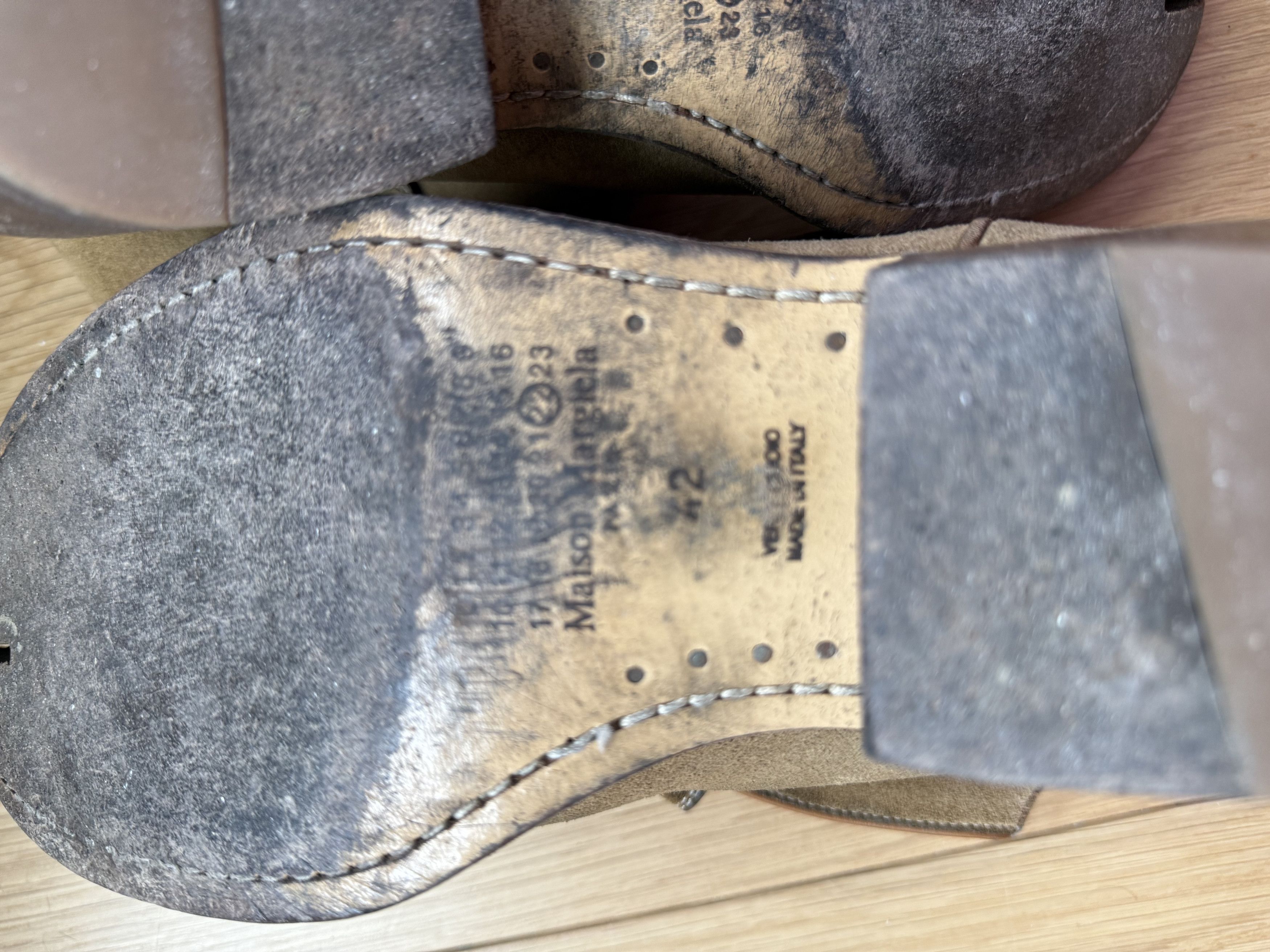 Maison Margiela Maison Margiela Tabi Cowboy Boot — Distressed Suede Size US 9 / EU 42 - 9 Thumbnail