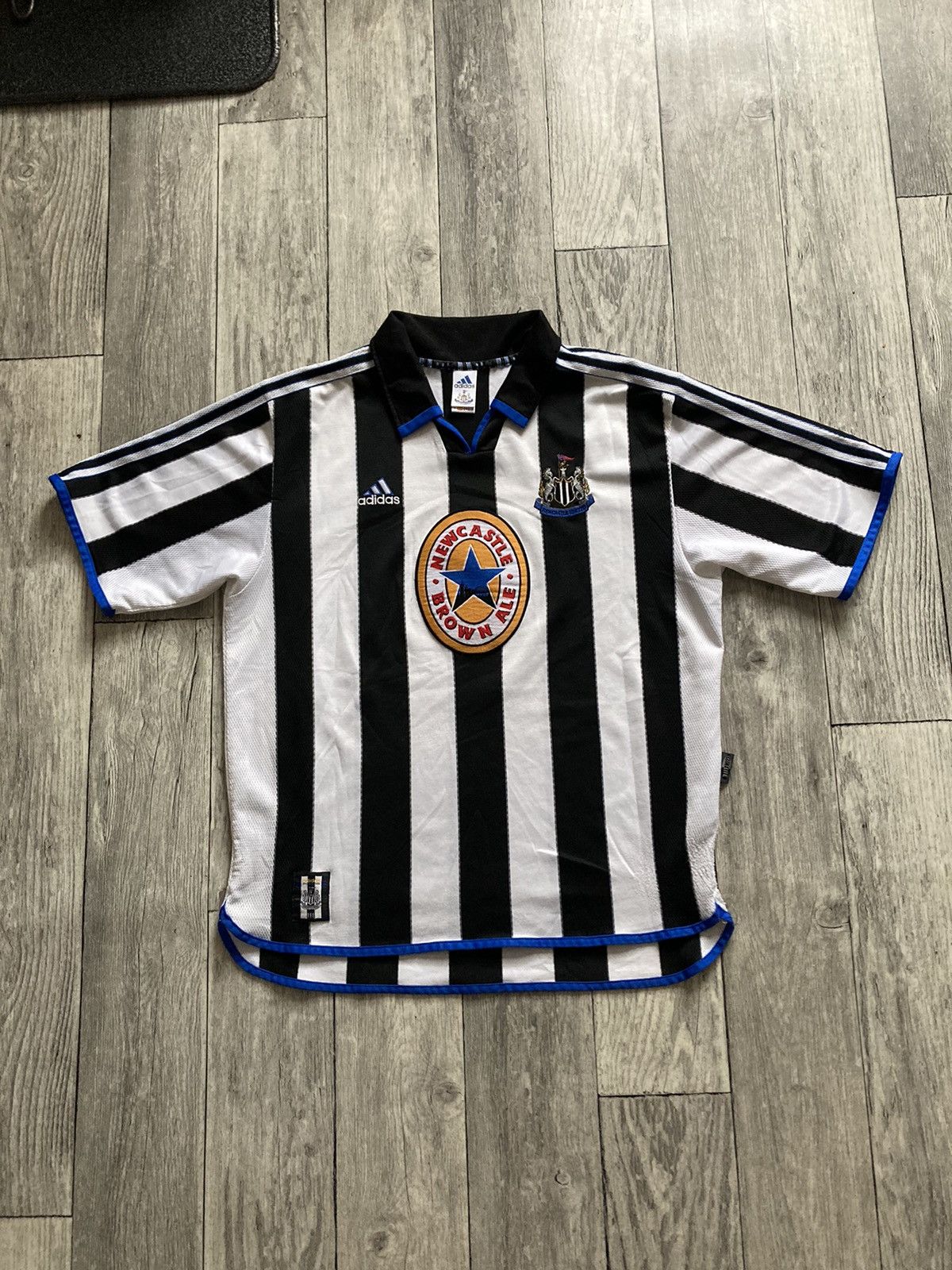 Adidas × Vintage Vintage 90’s adidas Newcastle United soccer football jersey Size US XL / EU 56 / 4 - 4 Thumbnail