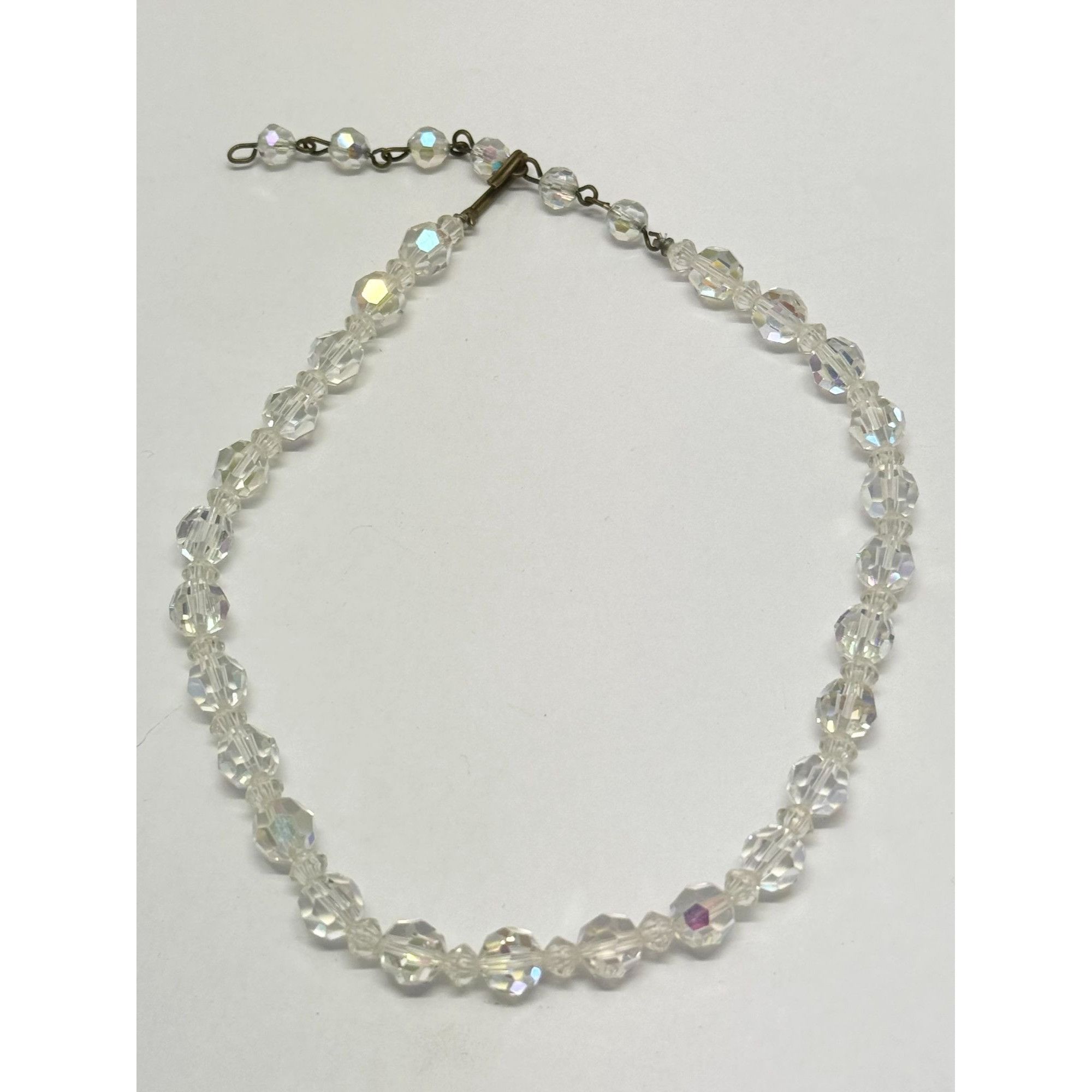 Vintage Vintage crystal beaded collar necklace Size ONE SIZE - 2 Thumbnail