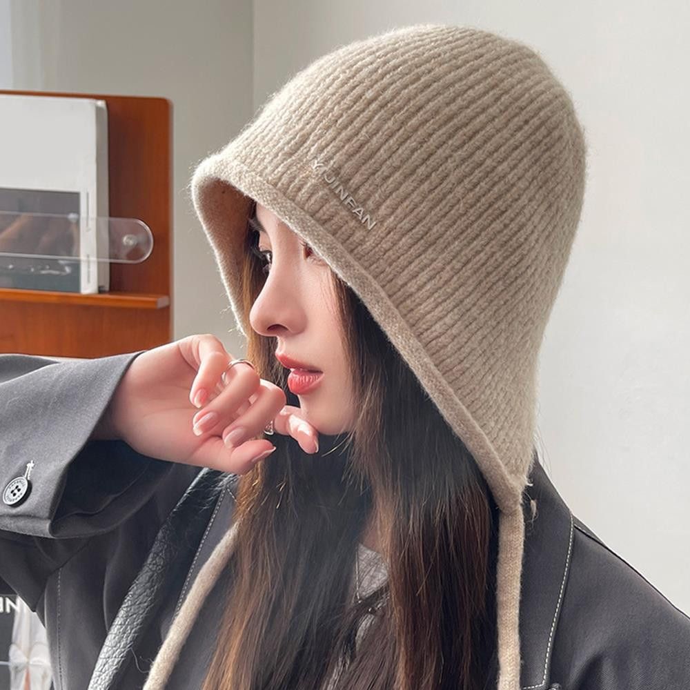 Other Women's bucket hat thickened knitted earmuffs Size ONE SIZE - 2 Thumbnail