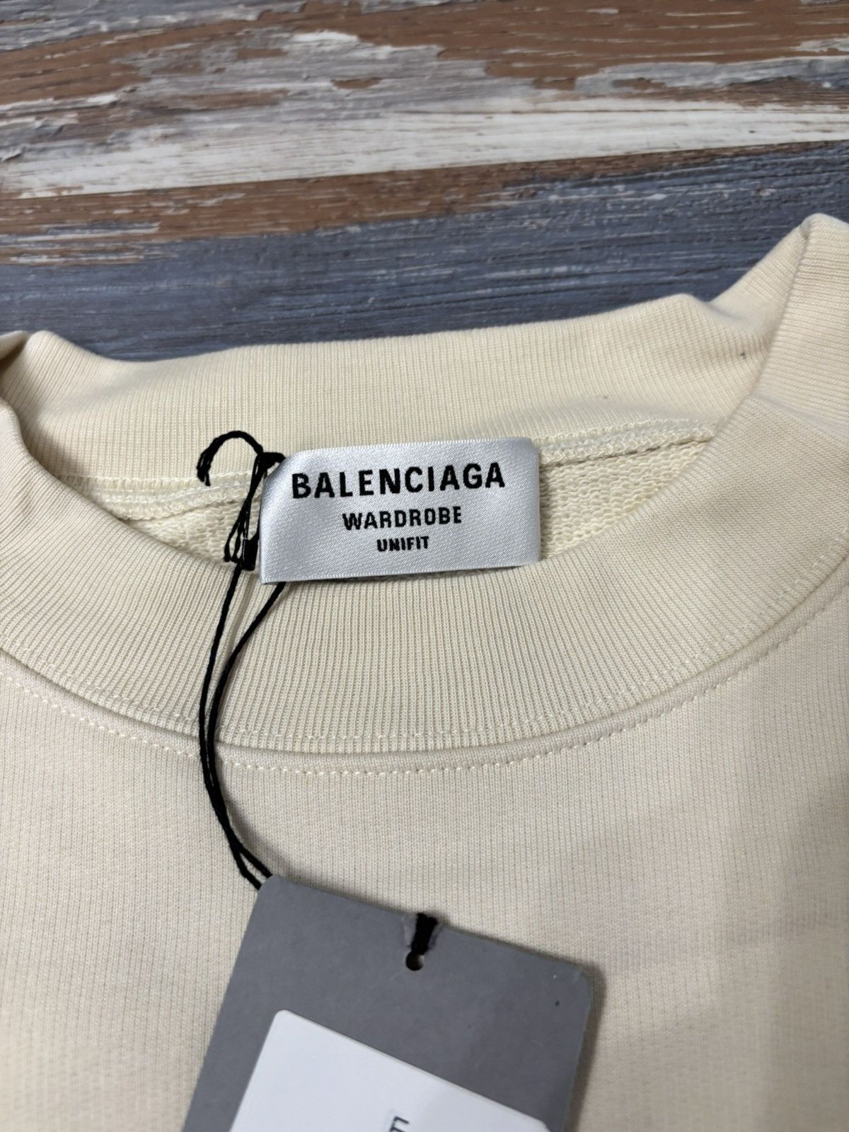 Balenciaga Campaign Embroidered Logo Crewneck Size US S / EU 44-46 / 1 - 4 Thumbnail