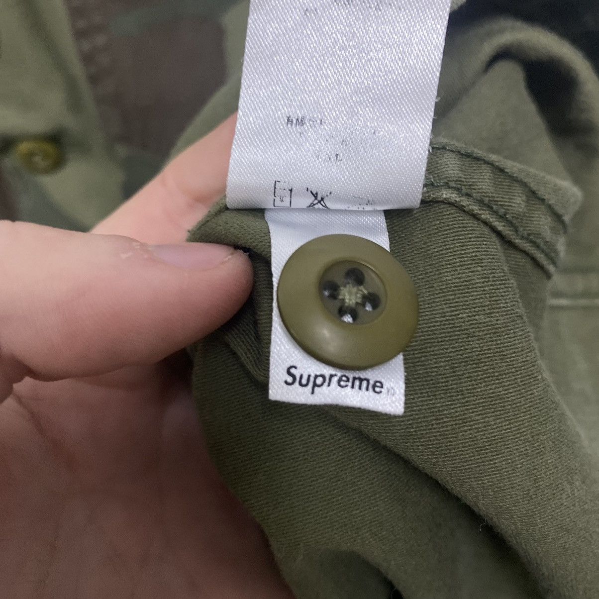Supreme Supreme Military “Army” Overshirt Jacket Vintage Size US L / EU 52-54 / 3 - 10 Thumbnail