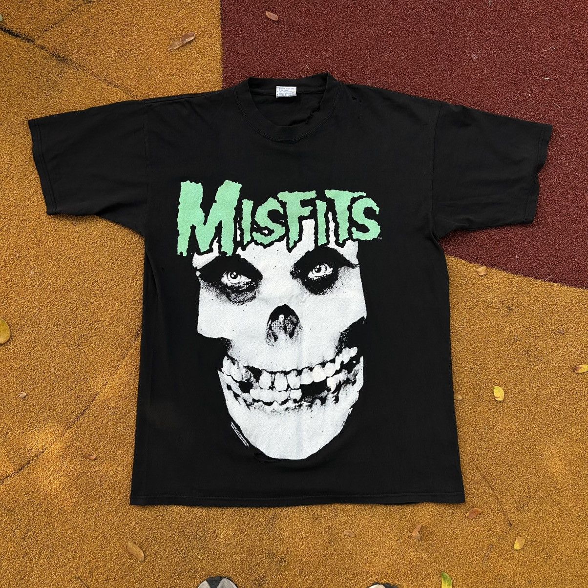 Band Tees Misfits 1997 vintage dry rot Size US XL / EU 56 / 4 - 8 Thumbnail