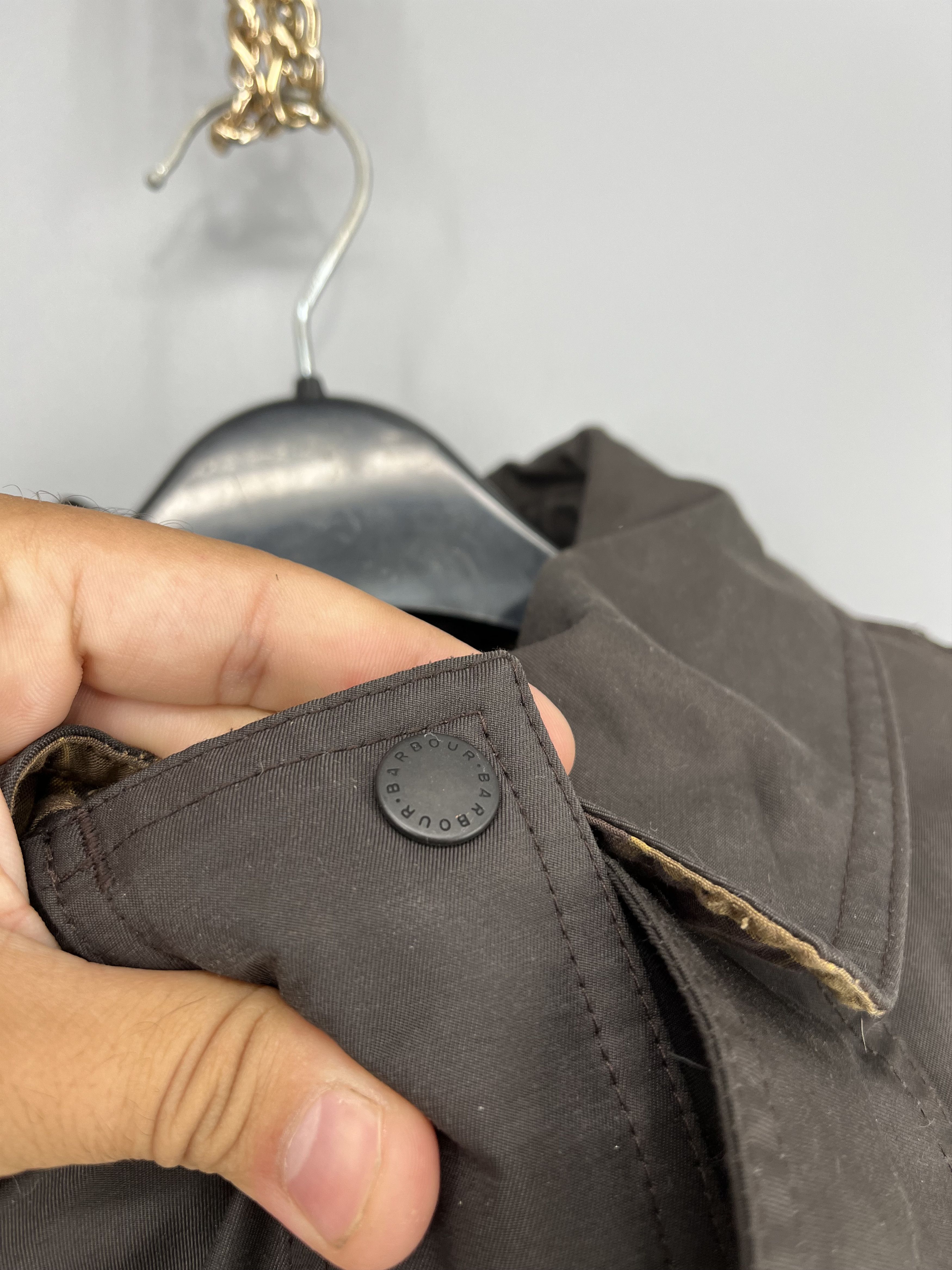 Barbour LWB0043BR71 BARBOUR TWILL BELSAY COAT WASH Size US S / EU 44-46 / 1 - 5 Thumbnail