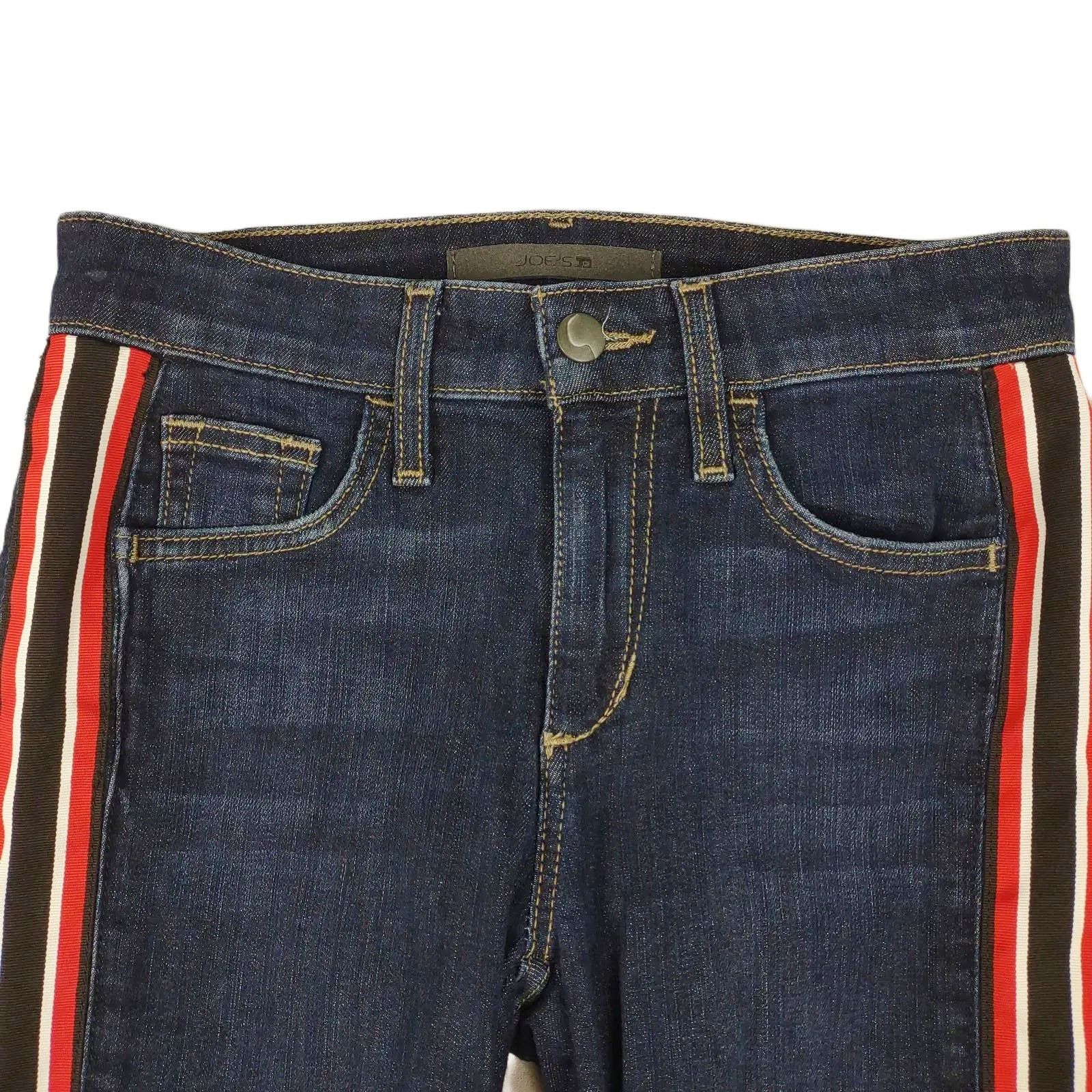 Joe's JOE'S JEANS Willoughby Skinny Ankle Racing Side Stripe Leg Size 26" / US 2 / IT 38 - 4 Thumbnail