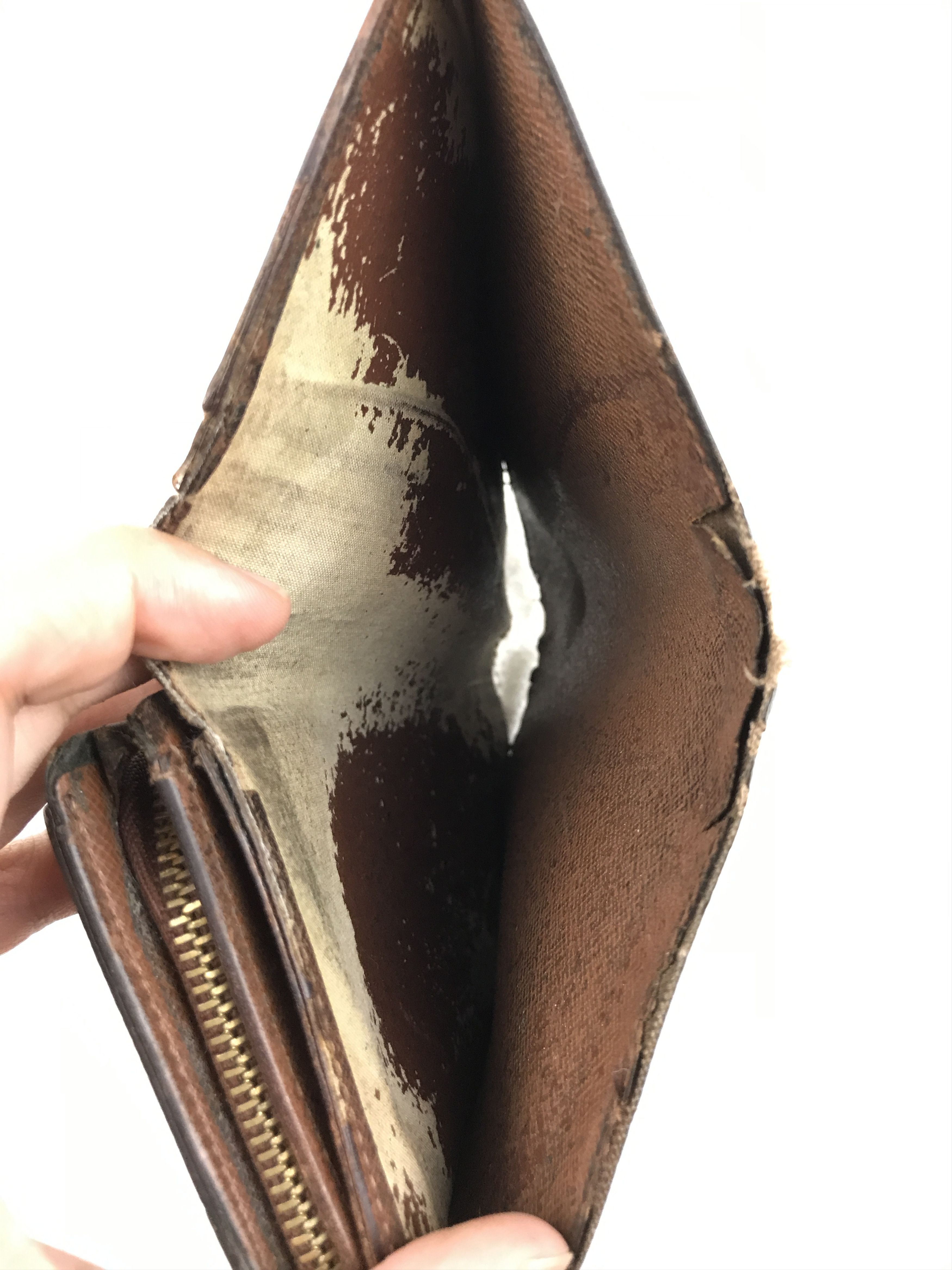 Louis Vuitton × Vintage Louis Vuitton Monogram Porte Monnaie Billets Tresor Wallet Size ONE SIZE - 9 Thumbnail