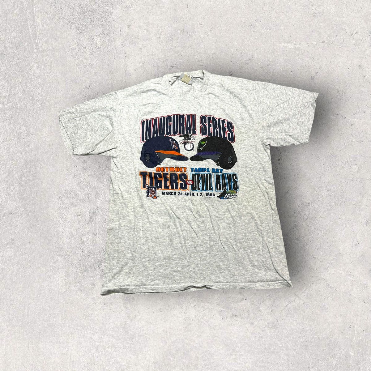 CSA × MLB × Vintage Vintage Tigers vs Devil Rays tee Size US L / EU 52-54 / 3 - 1 Thumbnail