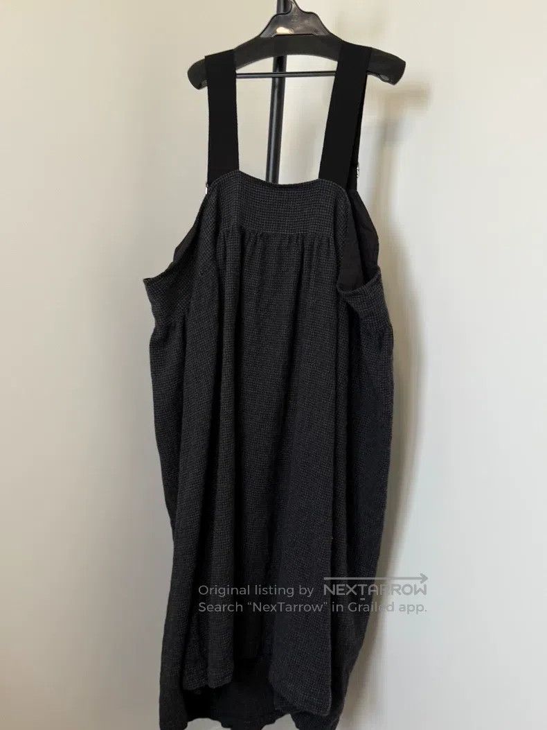 Comme des Garcons Comme des Garcons Dark Gray Wool Suspender Skirt Size M / US 6-8 / IT 42-44 - 4 Thumbnail