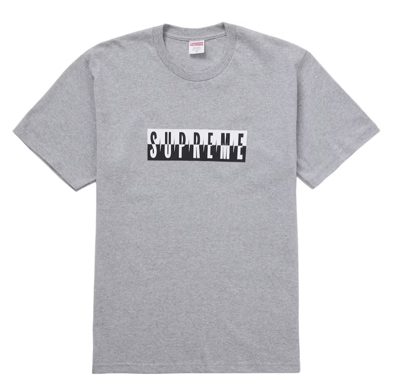 Supreme Supreme Split Tee (FW25) Heather Grey Size M Size US M / EU 48-50 / 2 - 1 Thumbnail