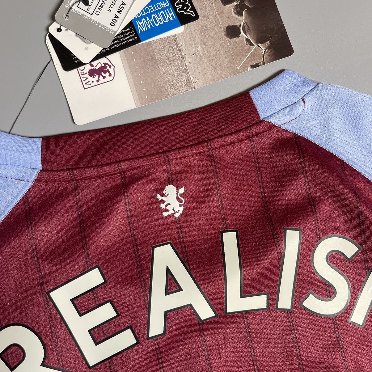 Kappa × Vintage ASTON VILLA KAPPA 2020/2021 SOCCER HOME JERSEY #10 GREALISH Size US XXL / EU 58 / 5 - 10 Thumbnail