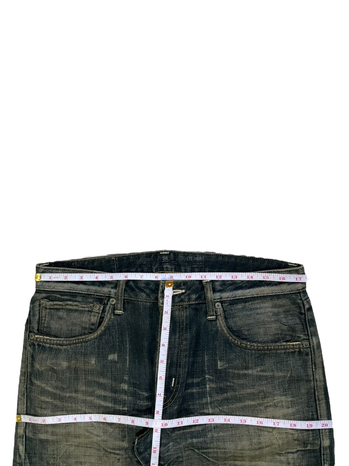 Edwin Vintage Japanese Edwin 502 Rusty Mud Wash Baggy Jeans Size US 35 - 12 Thumbnail