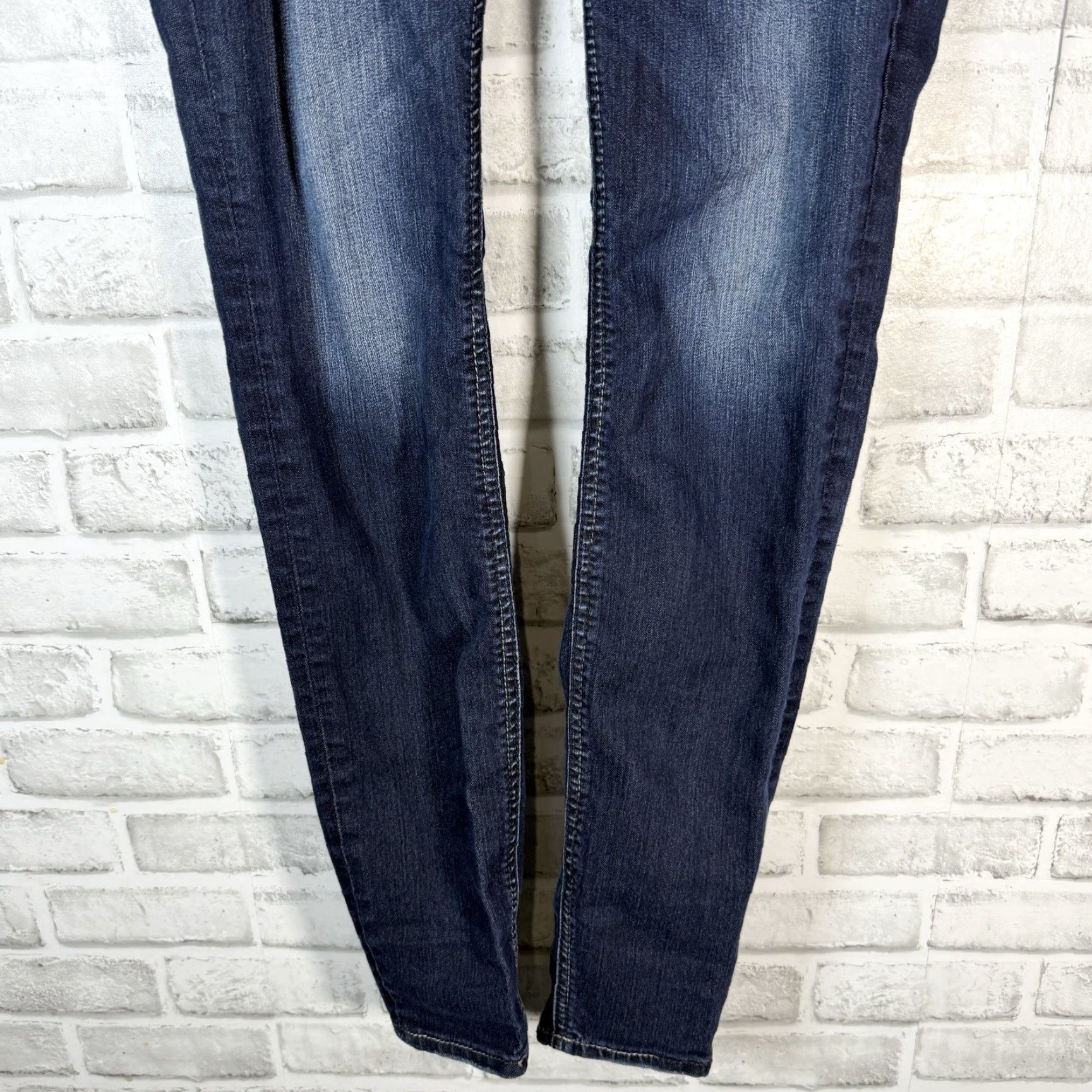 Silver Jeans Co. SILVER JEANS Suki Jogging Jeans Blue Womens Size 27x31 Metal Theme Size 27" / US 4 / IT 40 - 3 Thumbnail