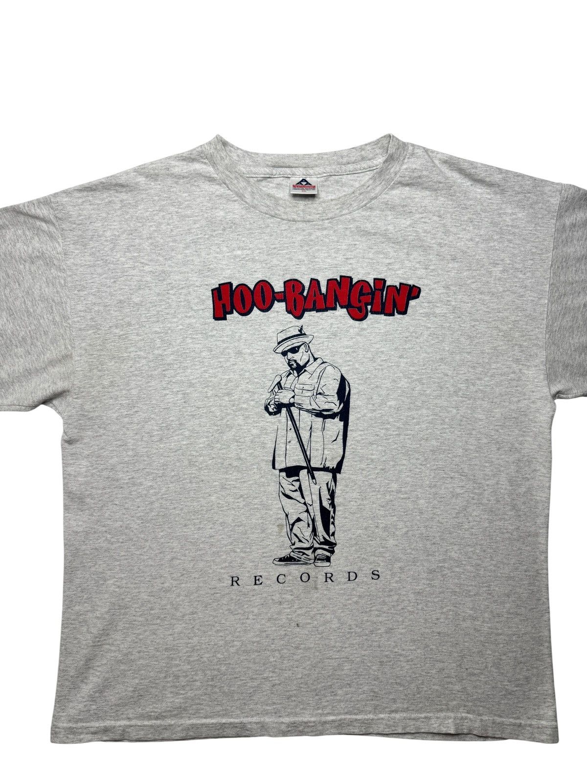 Rap Tees Vintage 1998 Hoo Bangin Records Rap Tee Shirt Size US XXL / EU 58 / 5 - 6 Thumbnail
