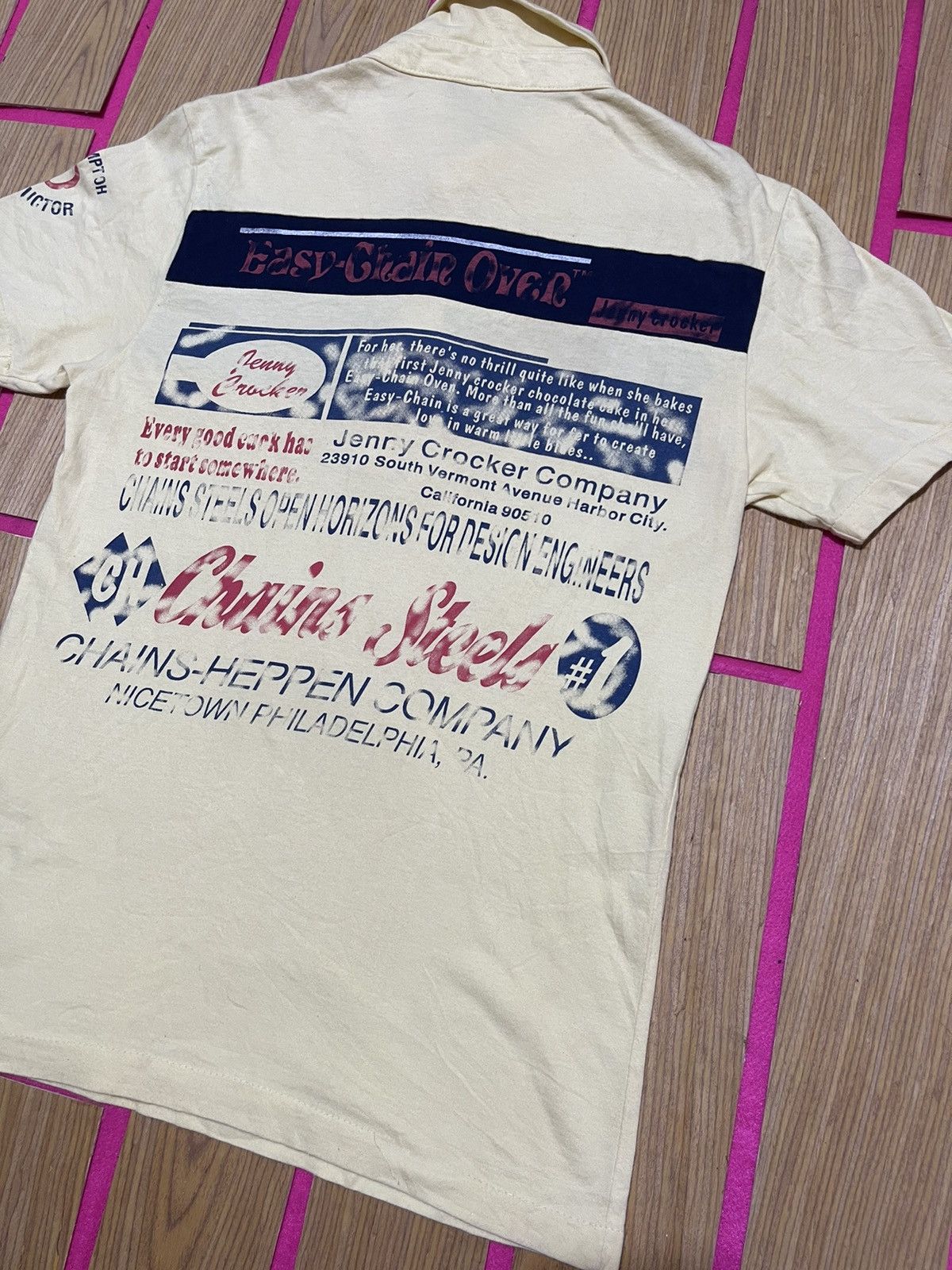 If Six Was Nine Y2K RIBBON & AUDI polo short tshirt Size US M / EU 48-50 / 2 - 6 Thumbnail