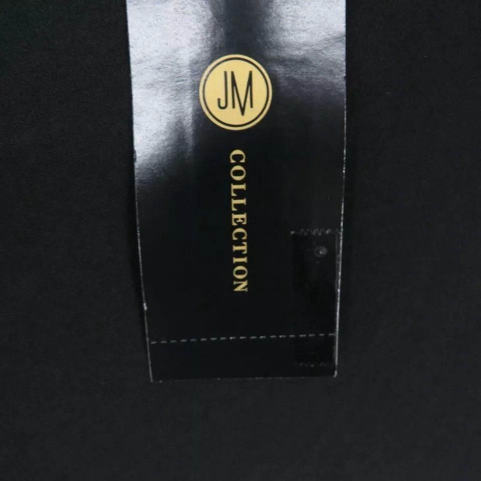 JM Collection JM Collection Black Top Lattice Sleeve Detail Medium NWT $54 Size M / US 6-8 / IT 42-44 - 6 Thumbnail