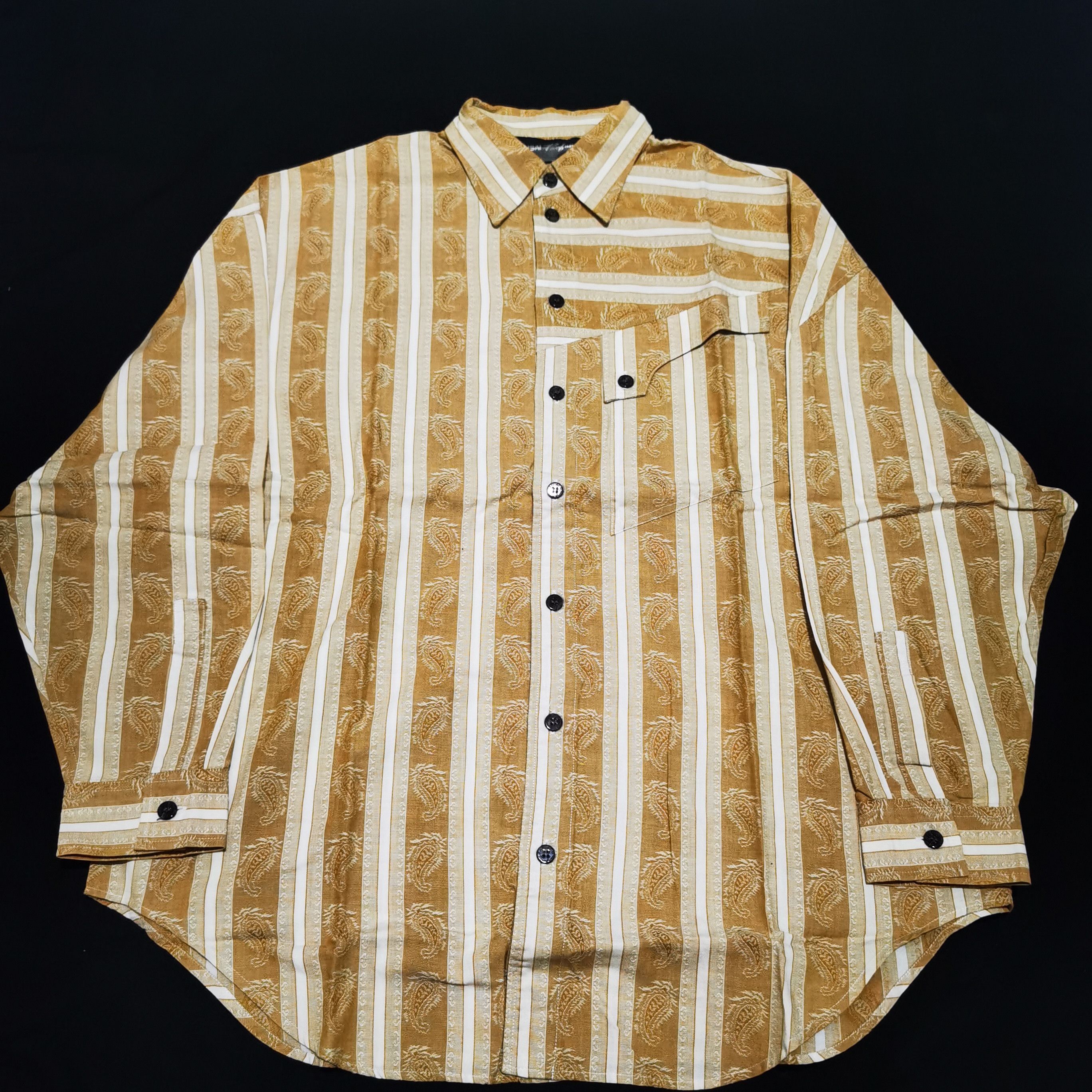 Japanese Brand × Kansai Yamamoto Vintage Kansai Profumo Paisley Pat Size US L / EU 52-54 / 3 - 1 Thumbnail