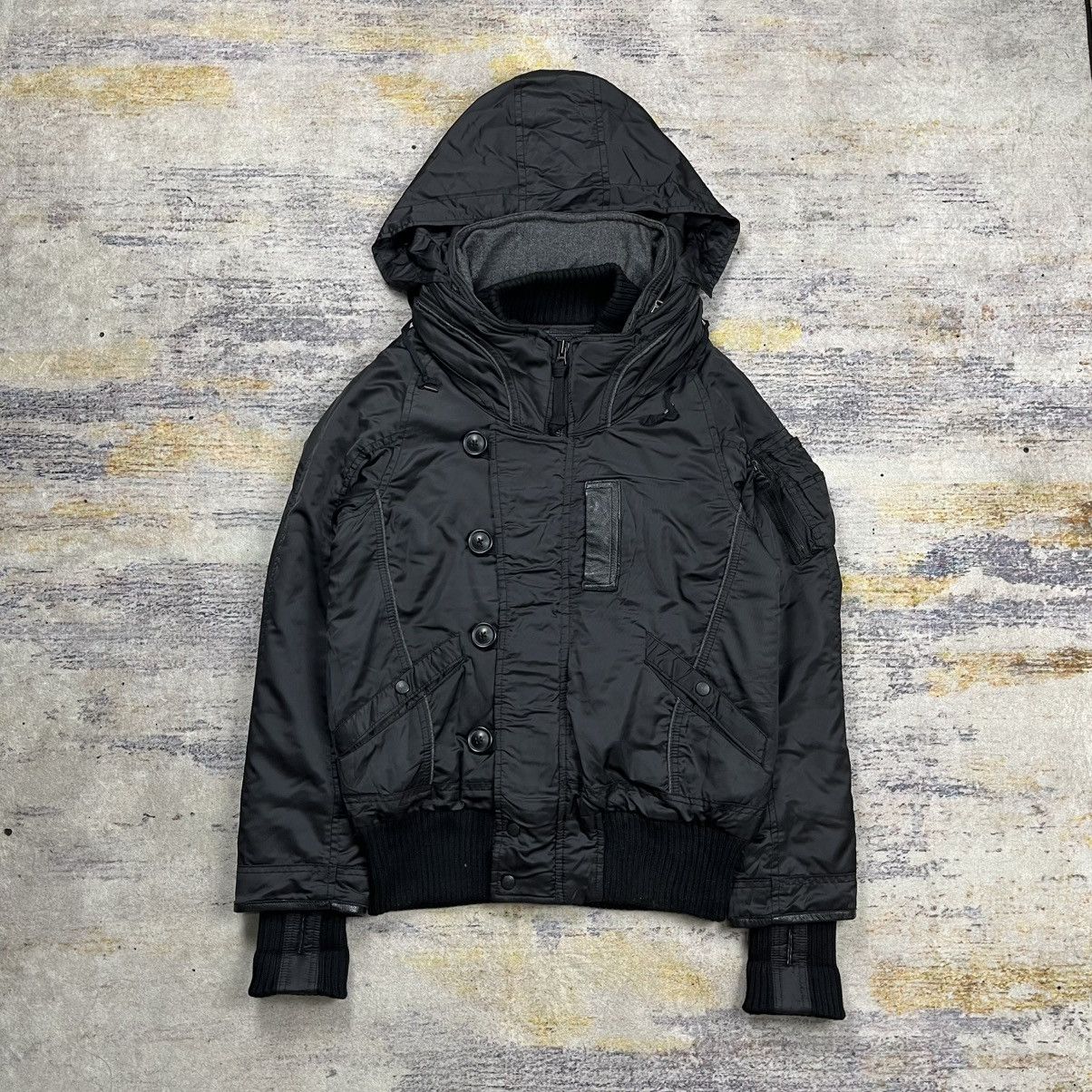 00s archive goa bono gimmick jacket y2k 【goa】cotton gimmick bono