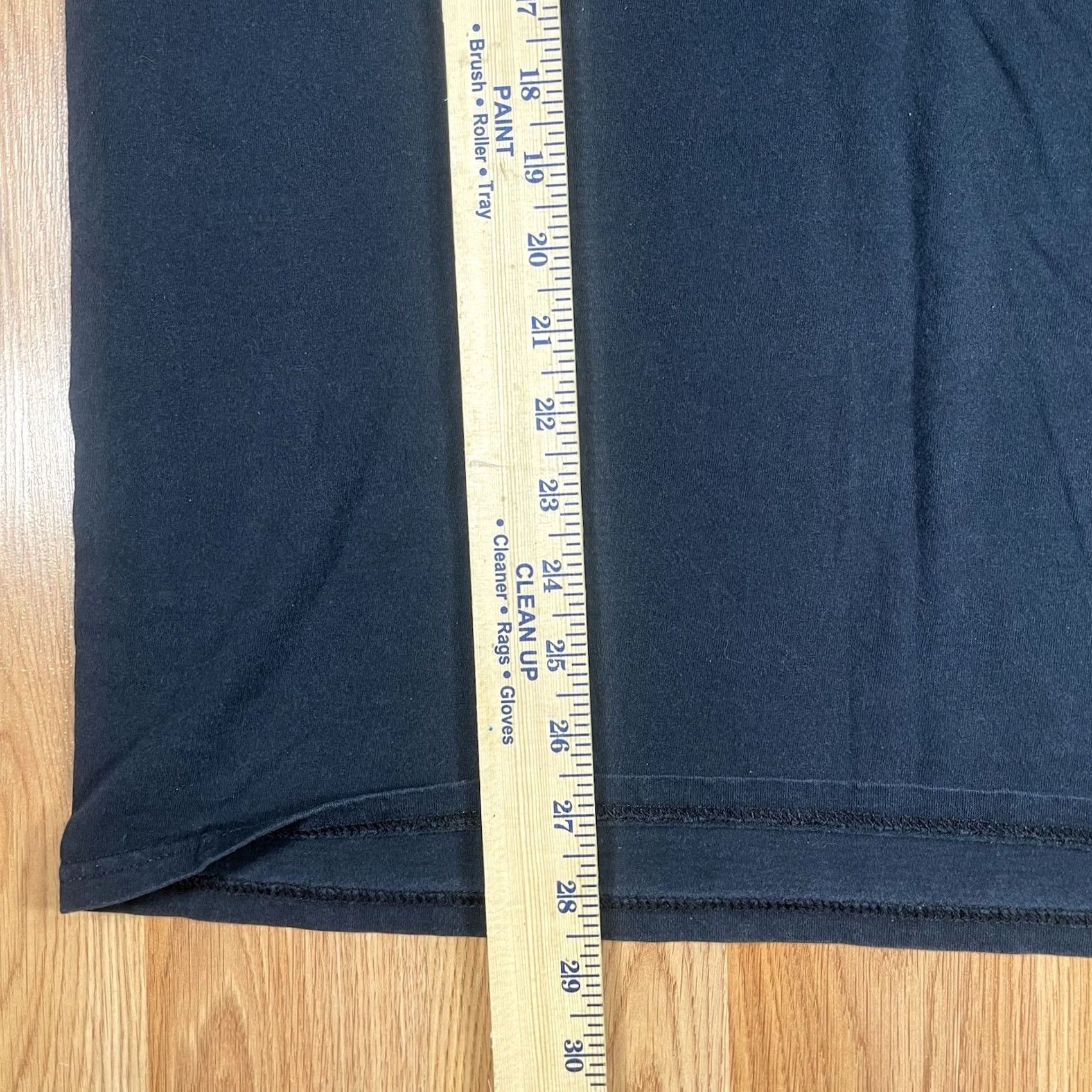 Fruit Of The Loom Fruit of the Loom T-Shirt Adults L Large Black Short Sleeve CrewNeck Size US L / EU 52-54 / 3 - 4 Thumbnail