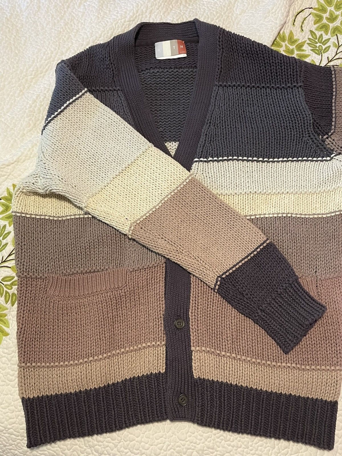 Kith KITH WEIRFIELD CARDIGAN - BATTLESHIP Size US XL / EU 56 / 4 - 7 Thumbnail