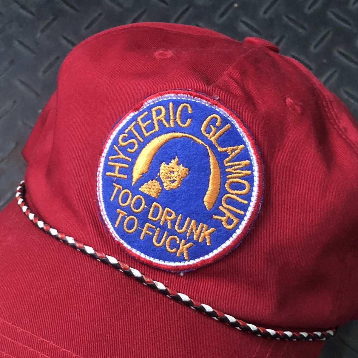 Hysteric Glamour 🔥RARE🔥 Vintage Hysteric Glamour Cap Rope Hat Size ONE SIZE - 4 Thumbnail
