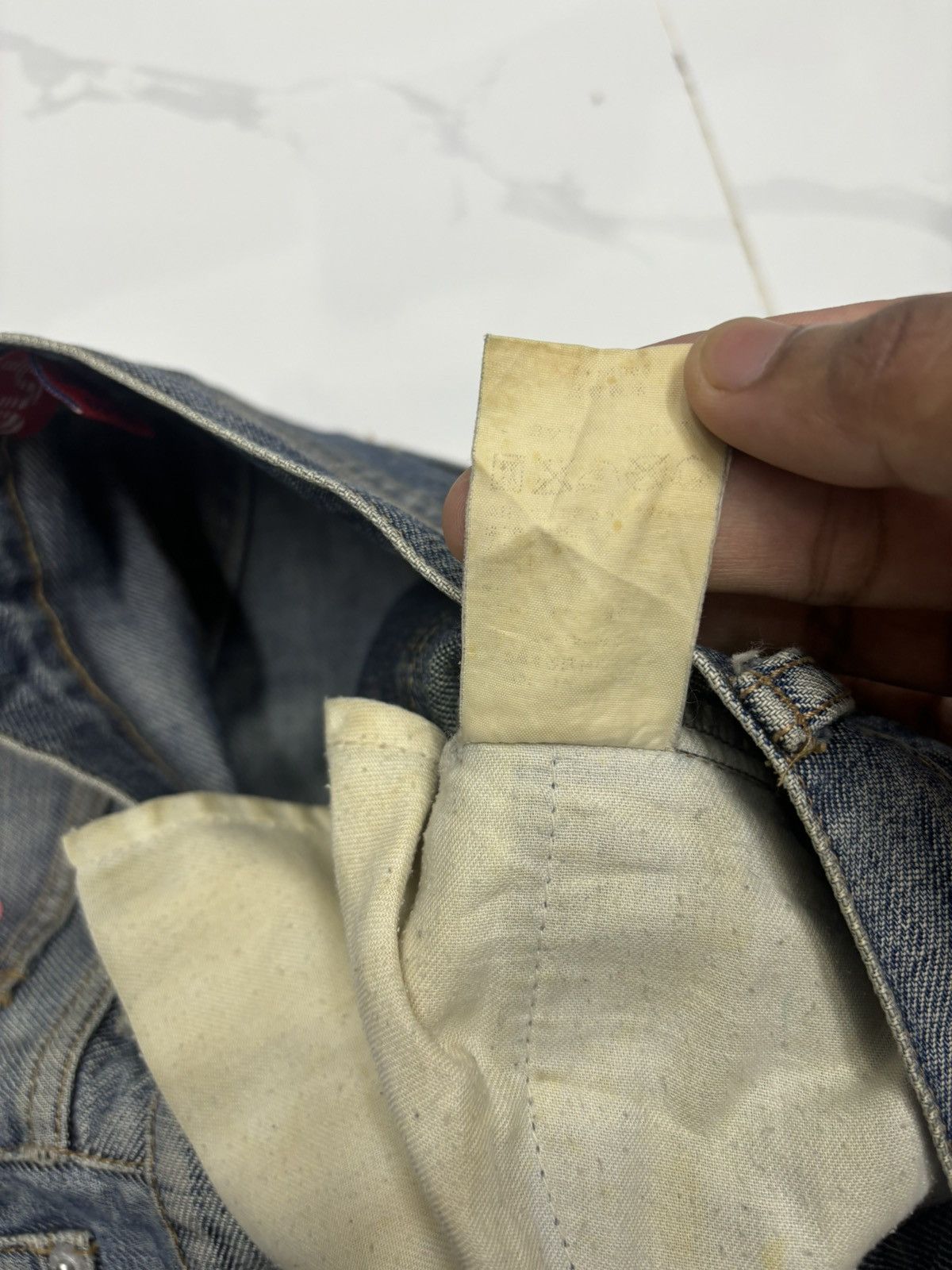 If Six Was Nine 🔥X-Girl Rusty Distressed Denim Jeans Size 28" / US 6 / IT 42 - 13 Thumbnail