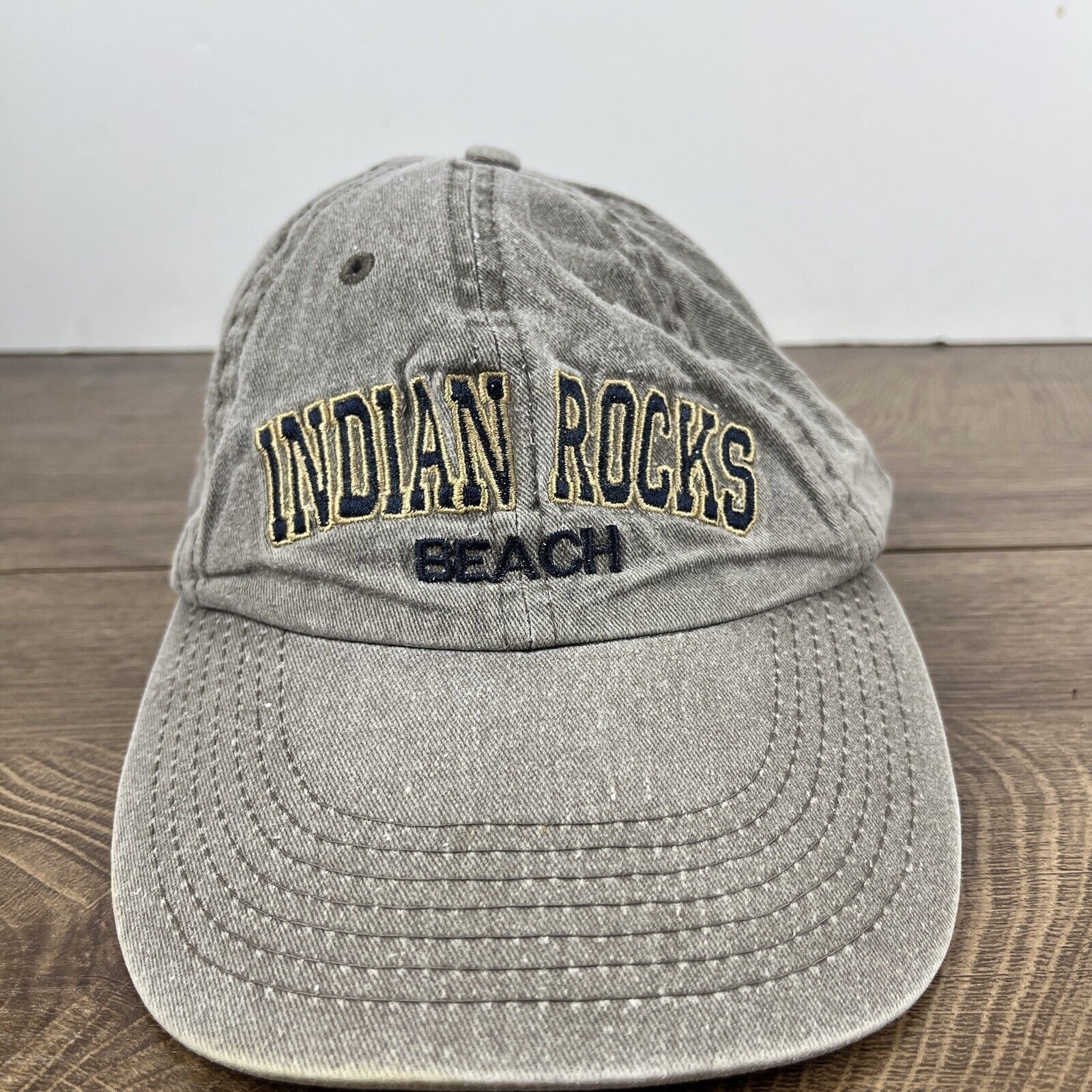 Other Indian Rocks Beach Hat Indian Rocks Gray Hat Adjustable Adul Size ONE SIZE - 3 Thumbnail