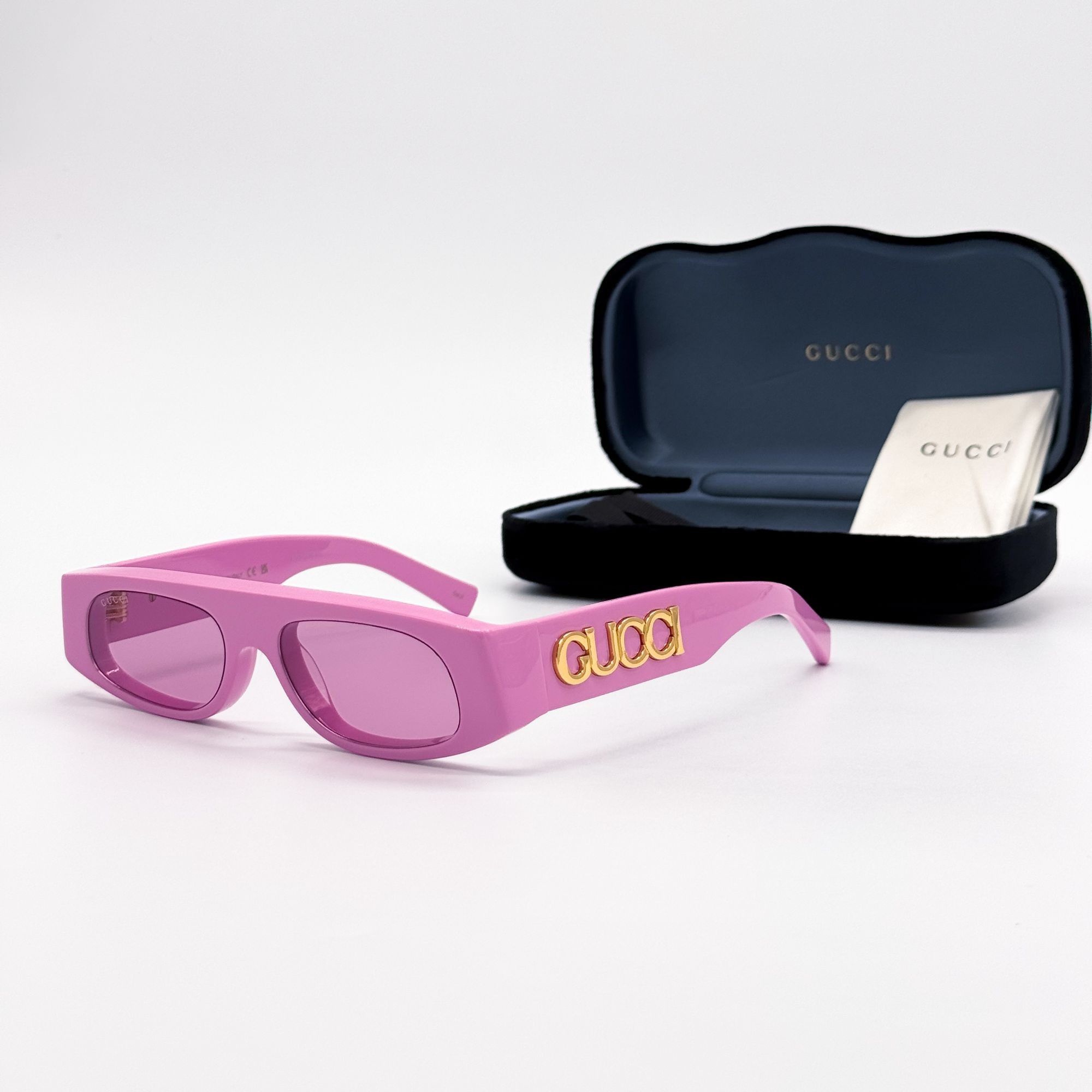 Gucci NEW GUCCI SUNGLASSES GG1771S 008 PINK WOMEN EYEWEAR GUCCI Size ONE SIZE - 1 Thumbnail