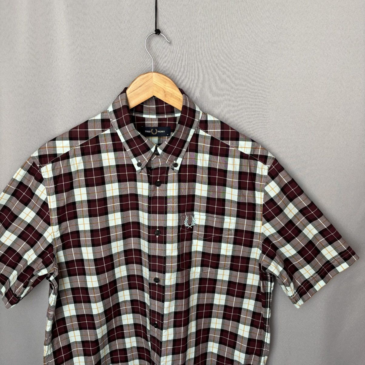 Fred Perry Fred Perry shirt button up medium multicolor rare casual Size US M / EU 48-50 / 2 - 1 Thumbnail