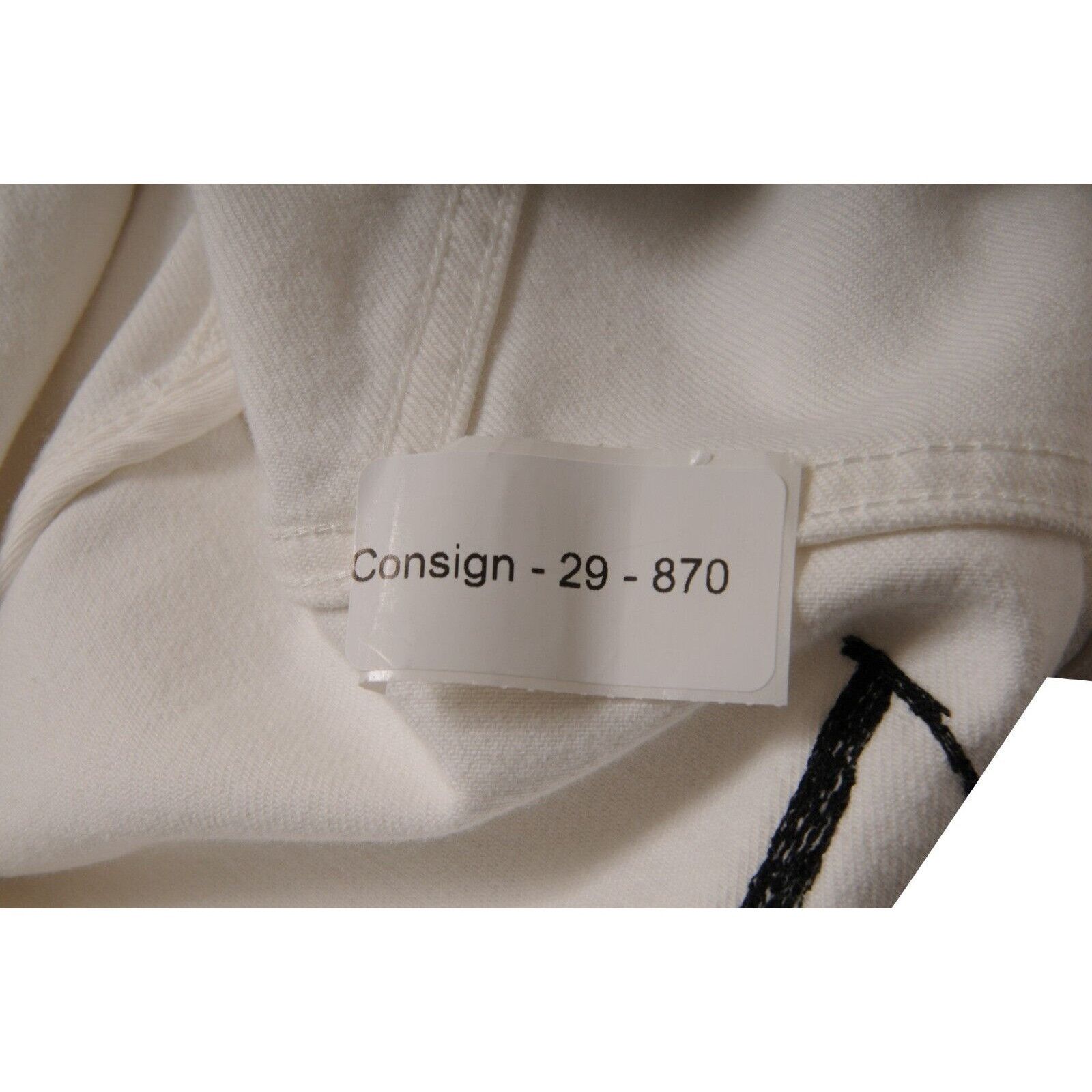 Dior Pettibon Logo Jean Trucker Jacket White Size US XL / EU 56 / 4 - 13 Thumbnail