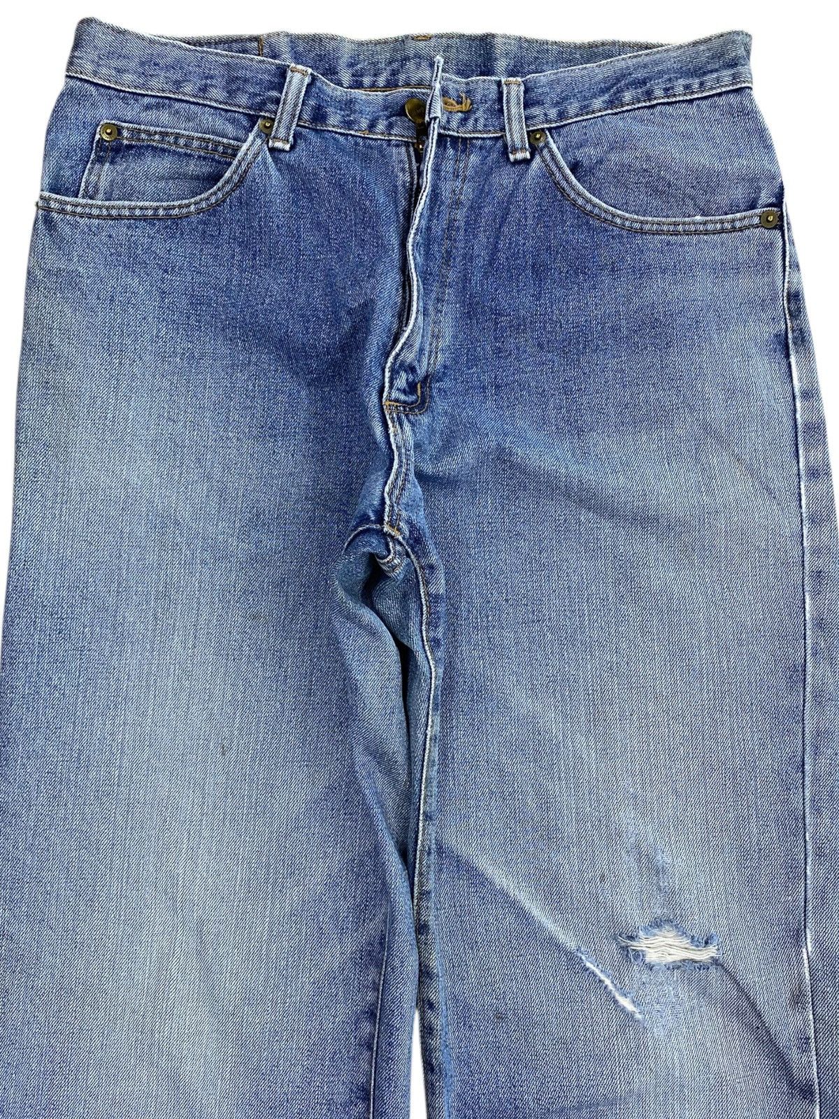 Wrangler Wrangler Light Acid Wash Style Loose Jeans Size US 31 - 2 Thumbnail