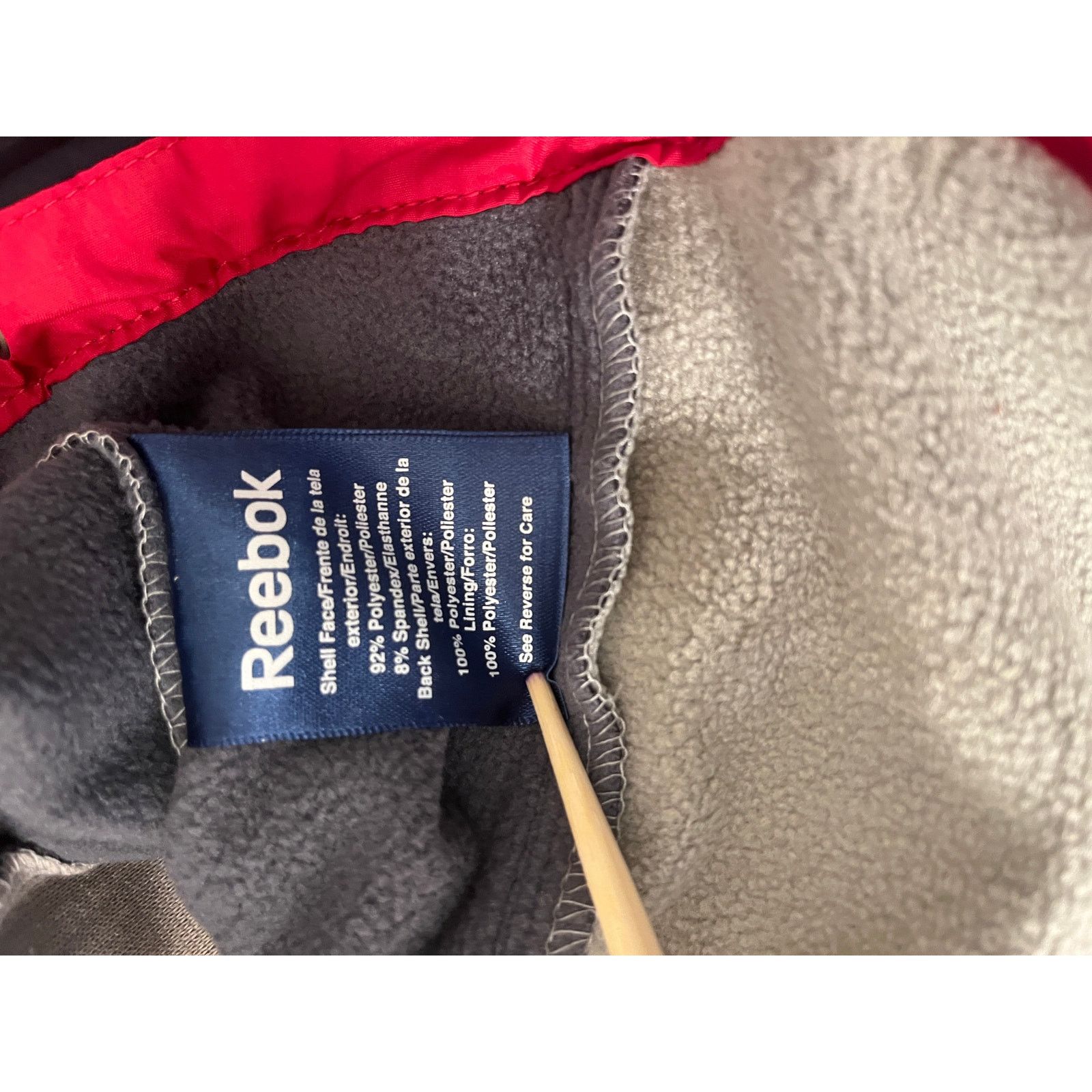 Reebok Reebok Soft Shell Bonded To Micro Fleece Wind Rain Resistant Size US XL / EU 56 / 4 - 14 Thumbnail