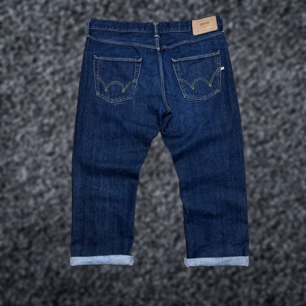 Edwin Edwin Jeans Mens Regular Straight Denim Pants Size 38 Blue Size US 38 / EU 54 - 1 Thumbnail