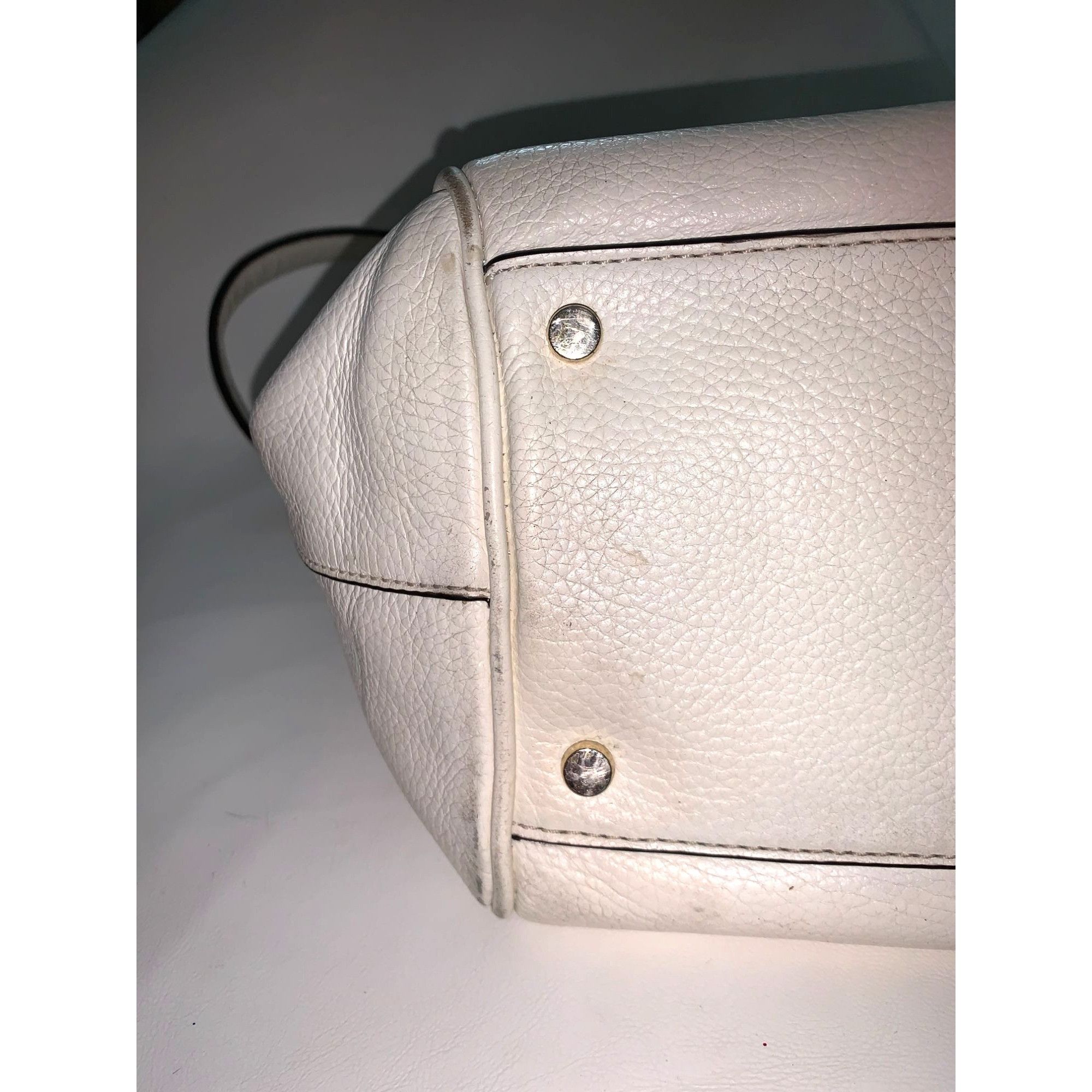 Kate Spade Kate Spade Mulberry Street Off White Pebble Leather Crossbod Size ONE SIZE - 4 Thumbnail