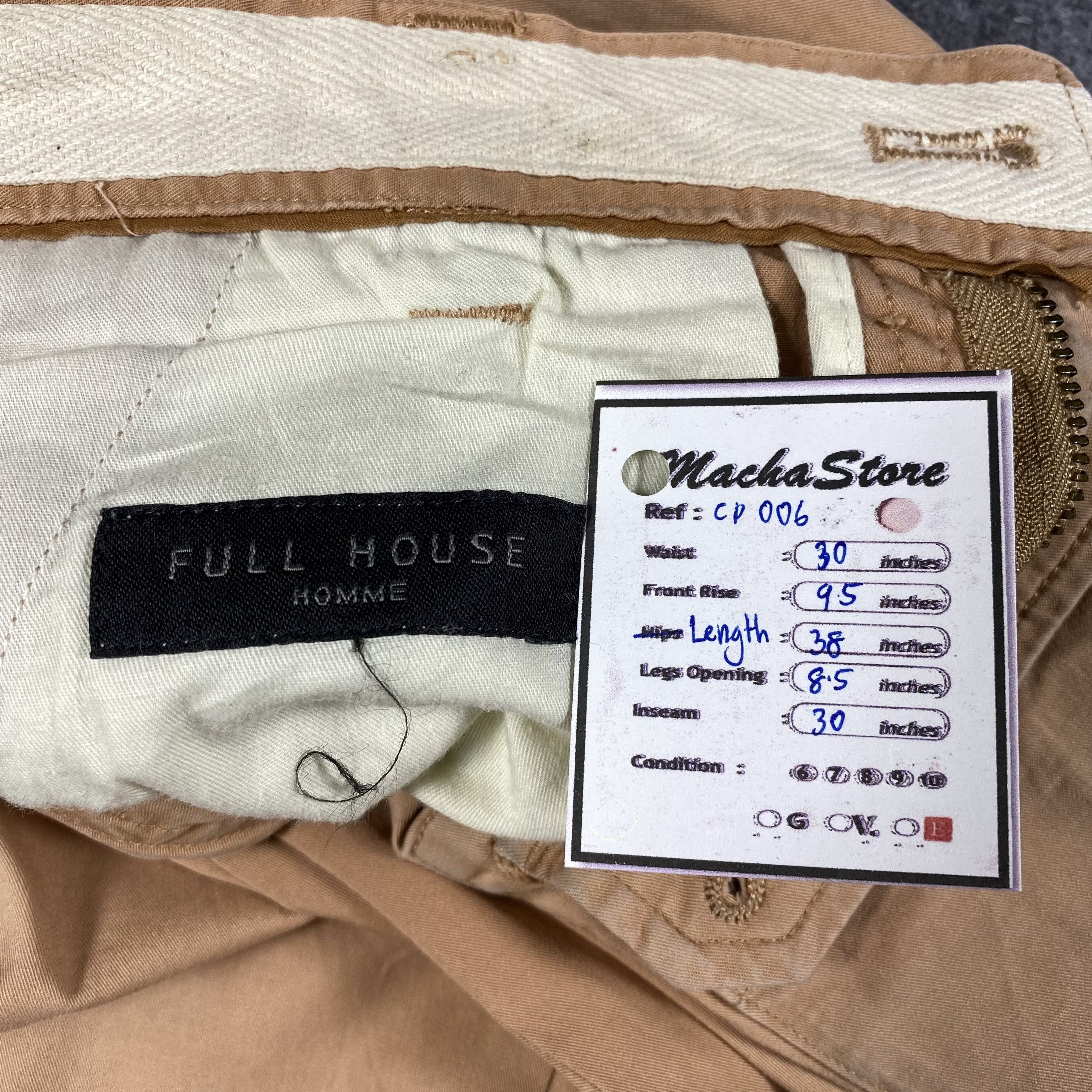 Japanese Brand Full House Homme Multipocket Cargo Pants Tactical Size US 30 / EU 46 - 6 Thumbnail