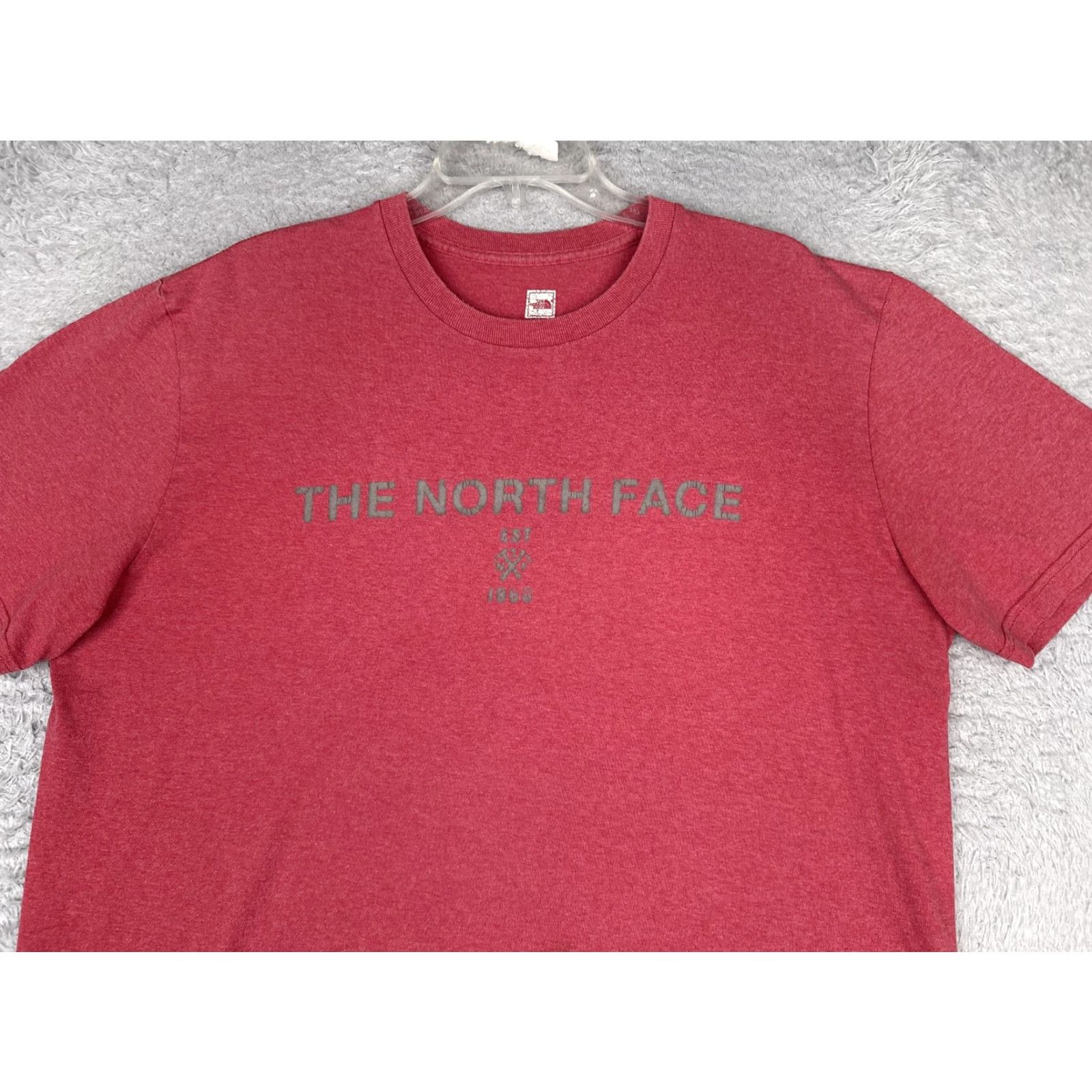 The North Face The North Face Shirt Mens XL Red Crew Neck Short Sleeve Graphic Logo Tagless Tee Size US XL / EU 56 / 4 - 4 Thumbnail