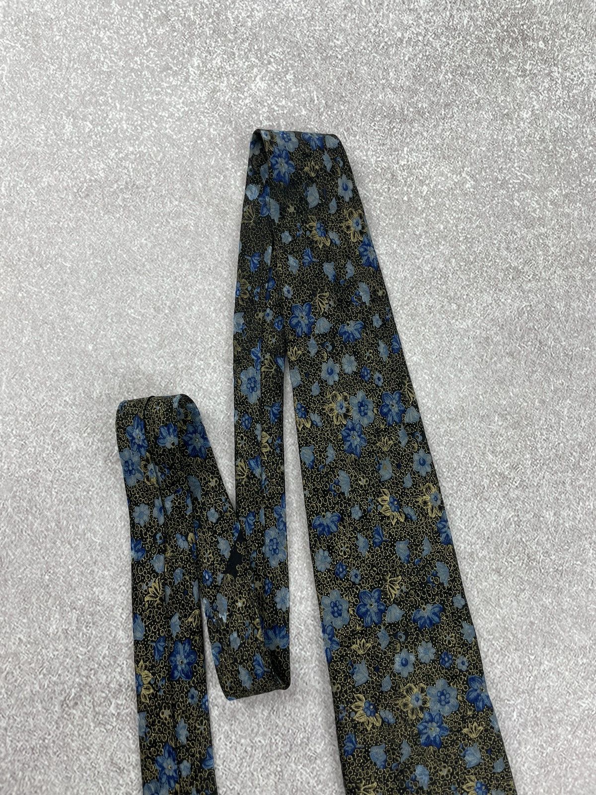 Brioni Brioni Printed Flowers Silk Tie Size ONE SIZE - 2 Thumbnail