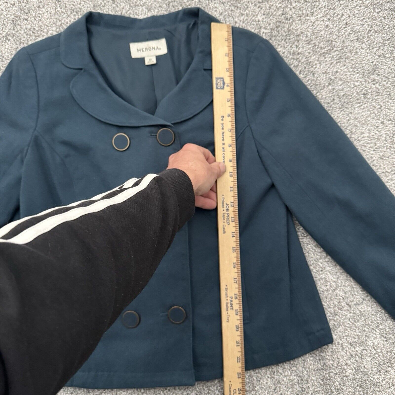 Merona Merona Jacket Womens Medium Double Breasted Office Preppy Size M / US 6-8 / IT 42-44 - 5 Thumbnail