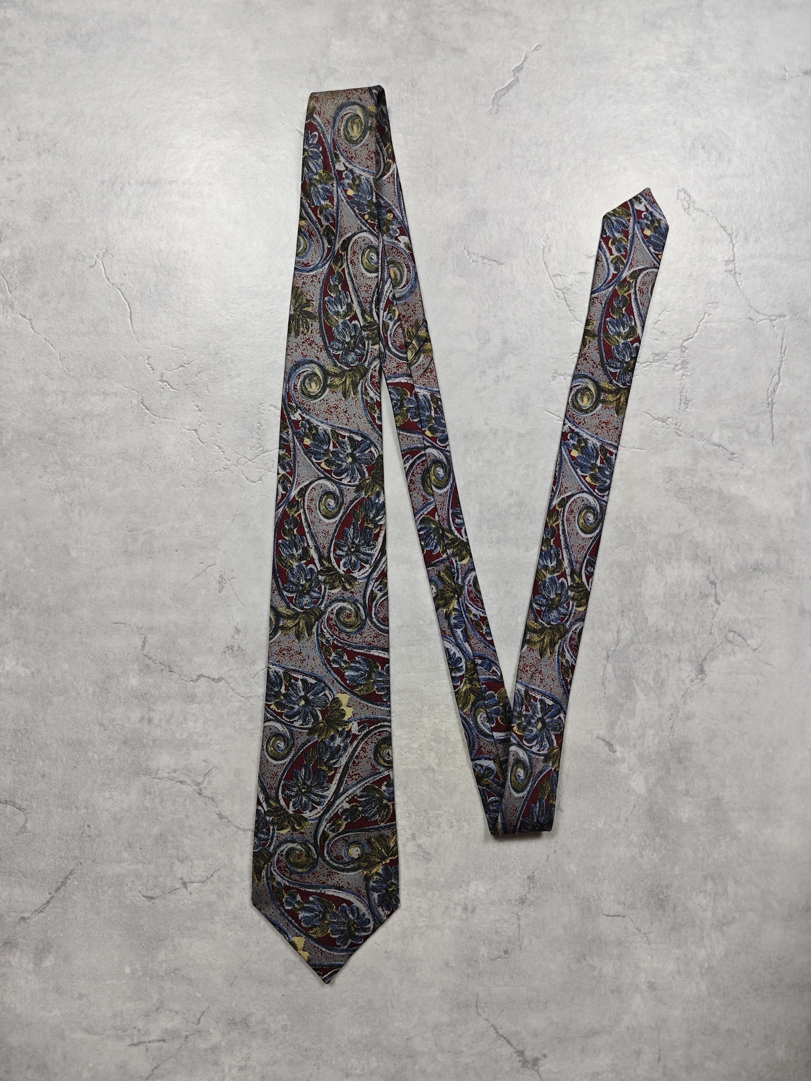 Yves Saint Laurent Yves Saint Laurent Vintage Silk Tie Size ONE SIZE - 1 Thumbnail