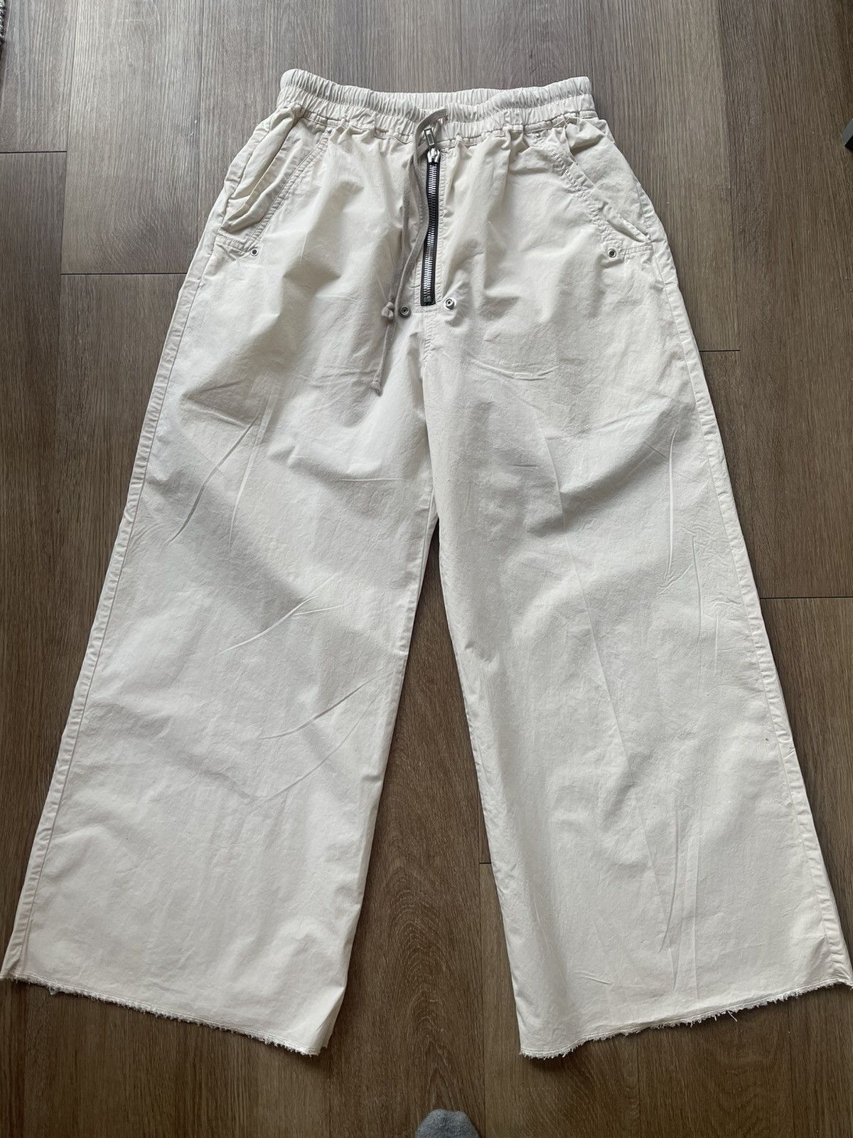 Rick Owens Hollywood Wide Bela Lounge Pants Size US 28 / EU 44 - 2 Thumbnail