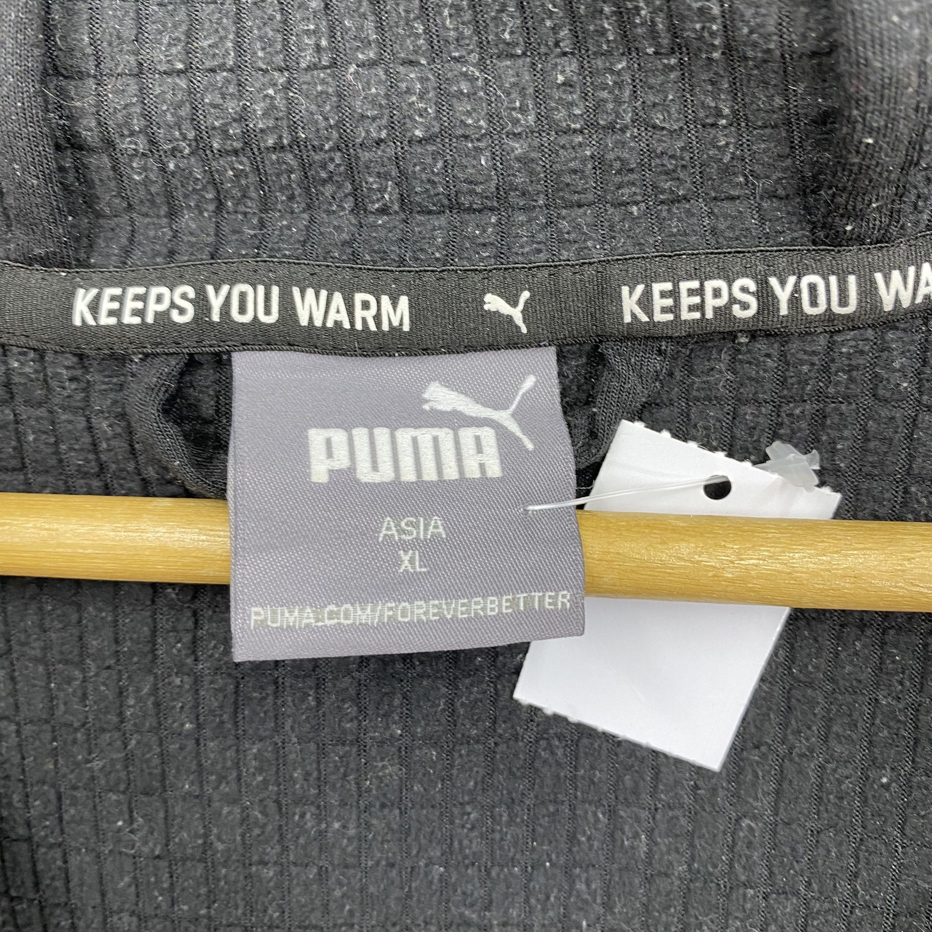 Puma Vintage Puma Sweater Sportswear Hoodie Thermal Sweatshirt Size US L / EU 52-54 / 3 - 9 Thumbnail