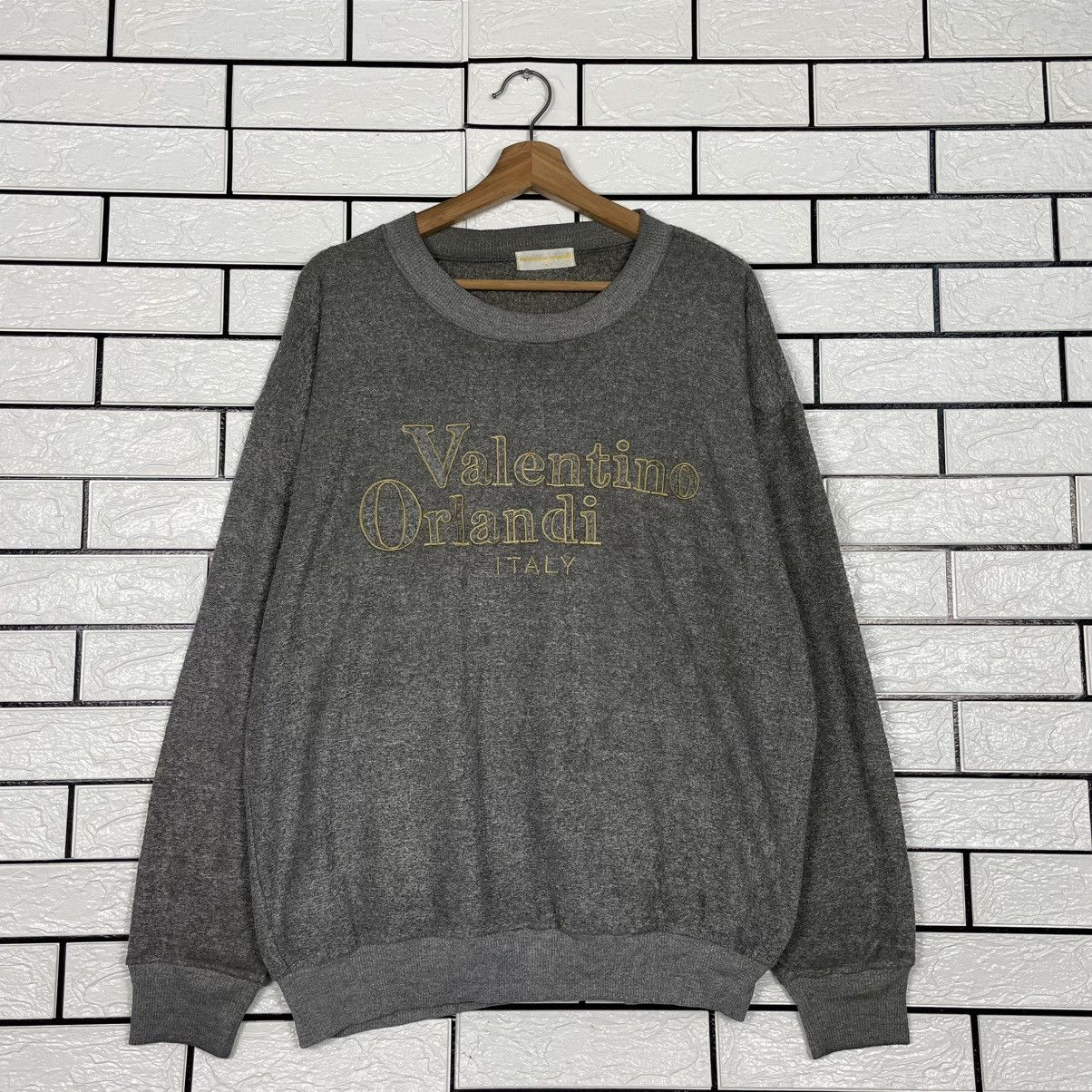 Other Valentino Orlandi Italy Big Logo Sweatshirt Size US L / EU 52-54 / 3 - 1 Thumbnail
