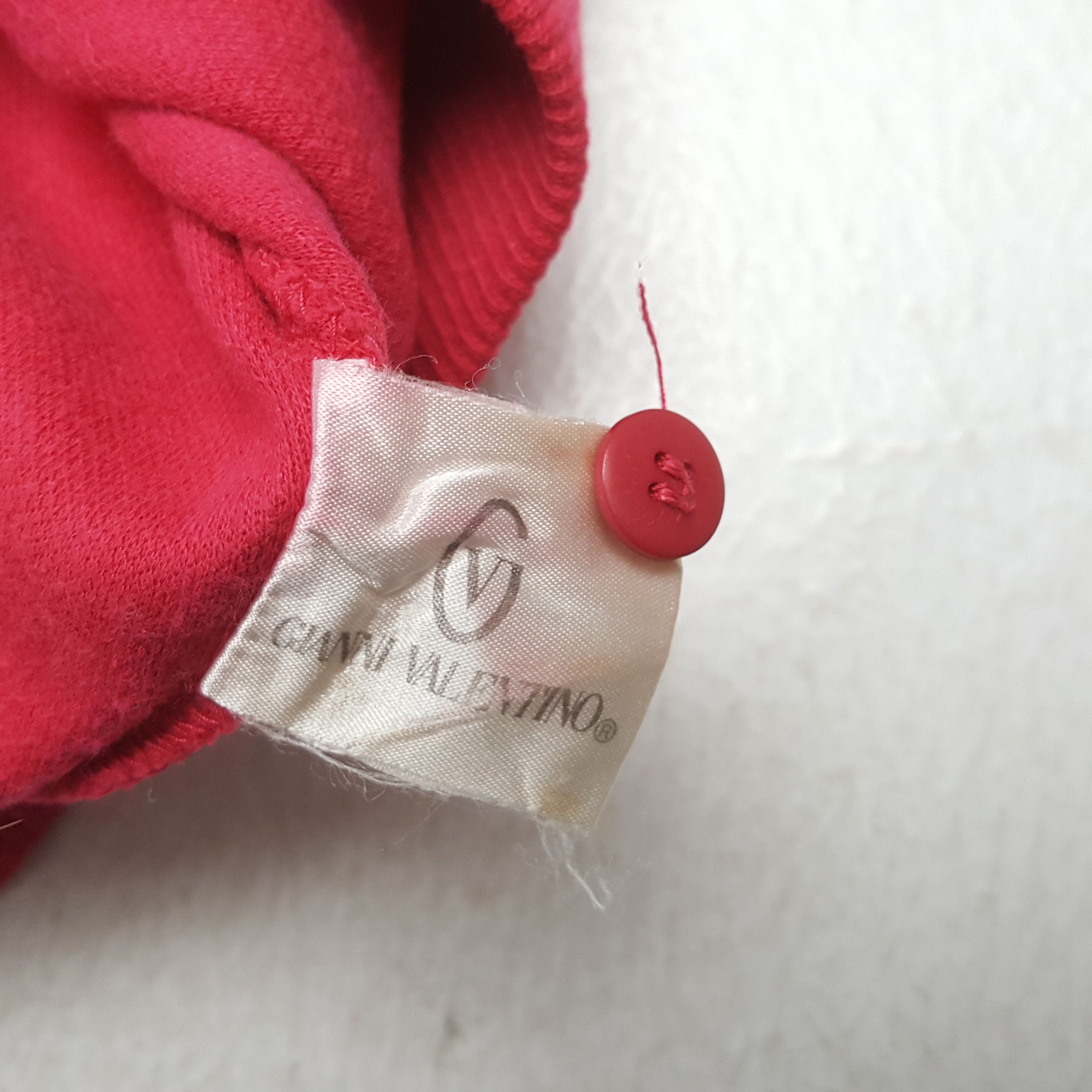 Valentino × Vintage GIANNI VALENTINO Spellout Design Sweatshirt Size US S / EU 44-46 / 1 - 7 Thumbnail