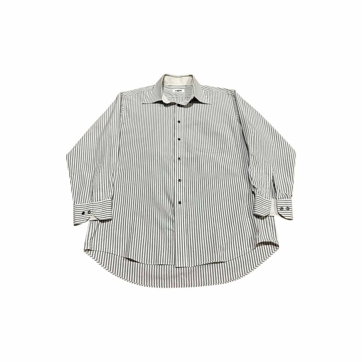 Japanese Brand 🔥Vintage Kansai Shirt Oxford Striped Size US XL / EU 56 / 4 - 2 Thumbnail